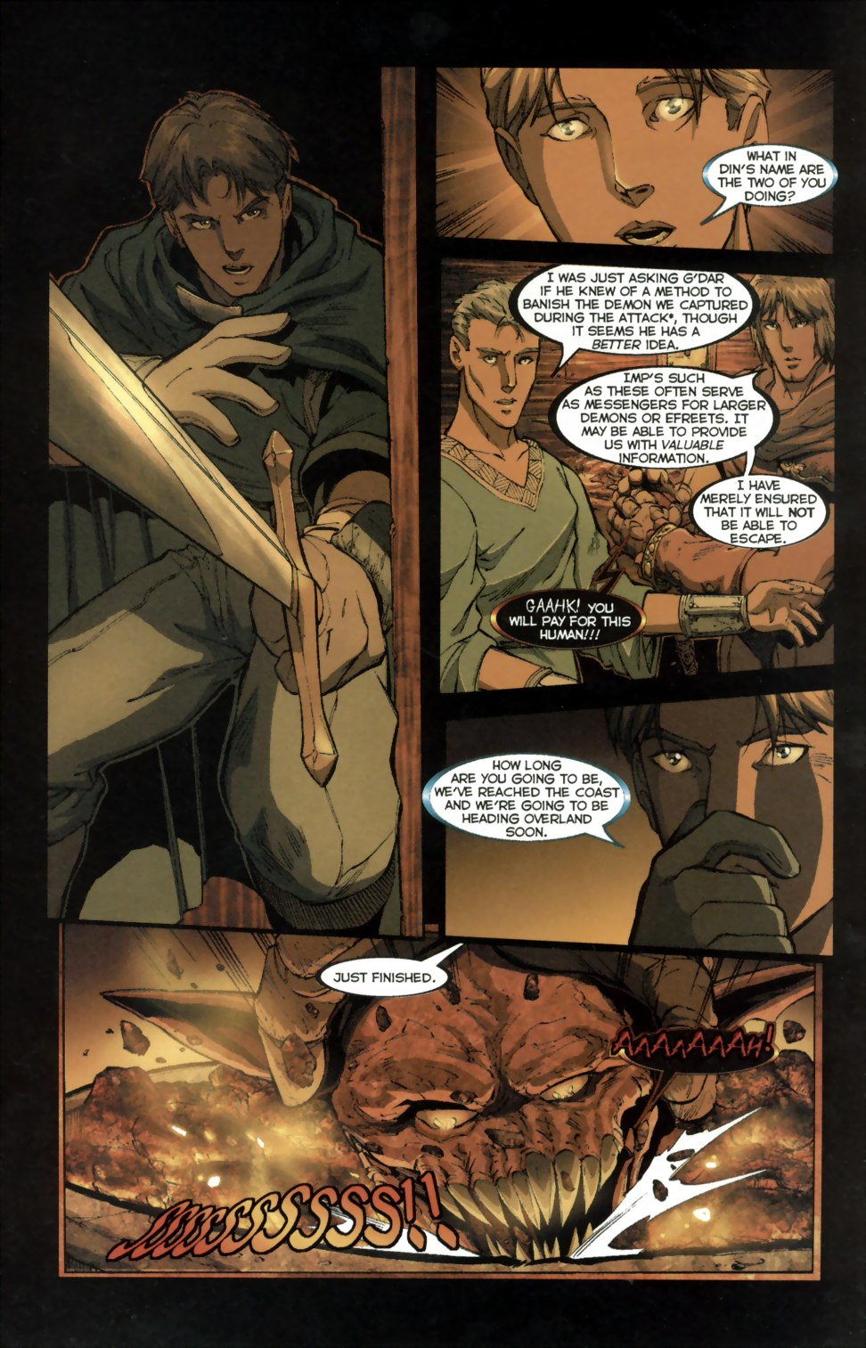 Read online Warlands comic -  Issue #6 - 7