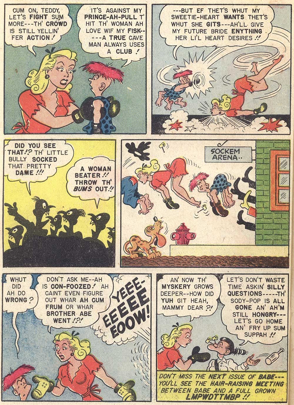 Read online Babe (1948) comic -  Issue #7 - 39