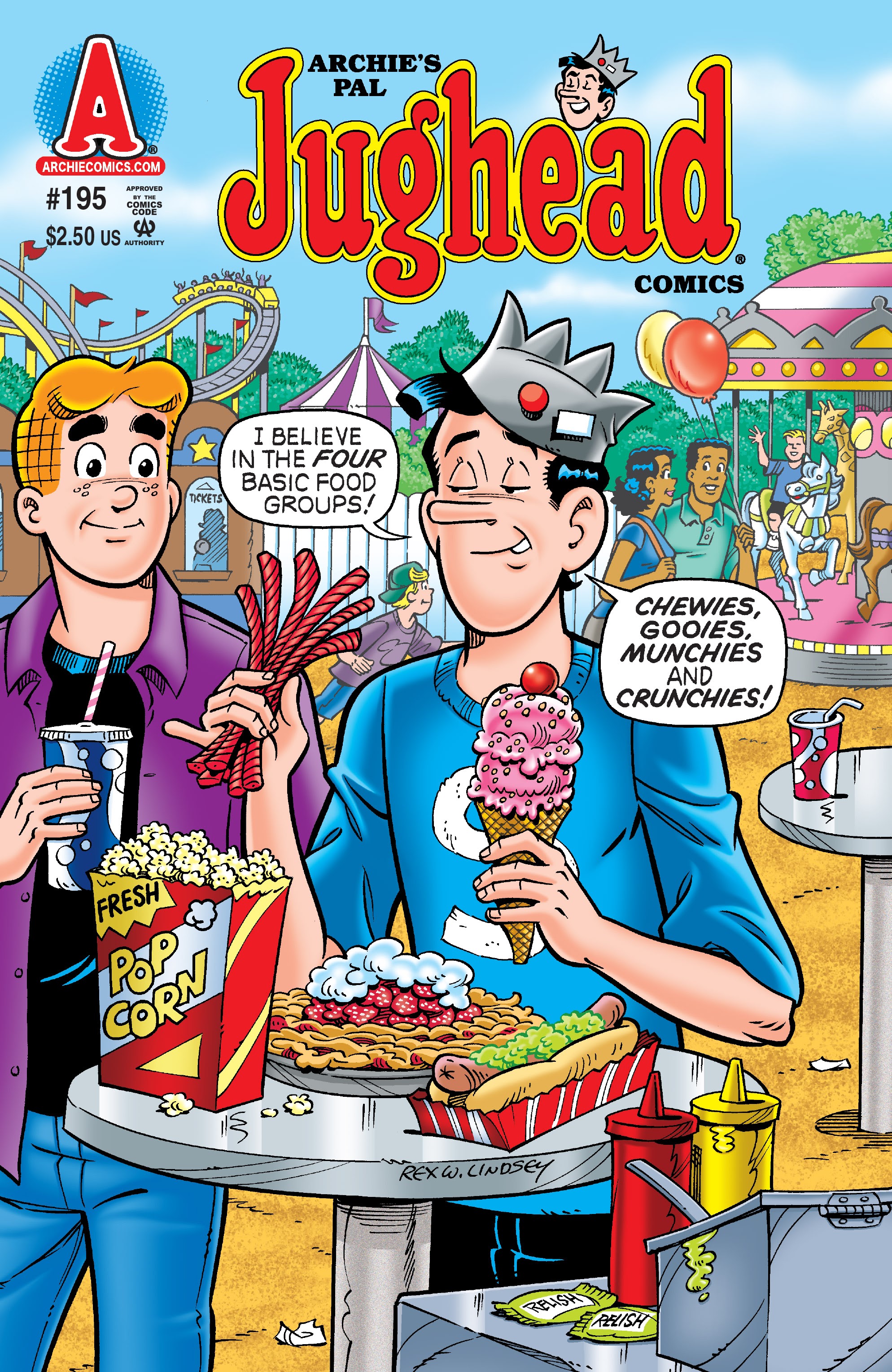 Read online Archie's Pal Jughead Comics comic -  Issue #195 - 1