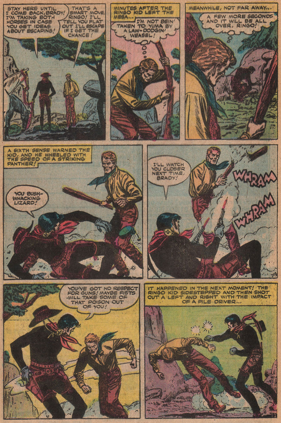 Read online Ringo Kid (1970) comic -  Issue #24 - 16