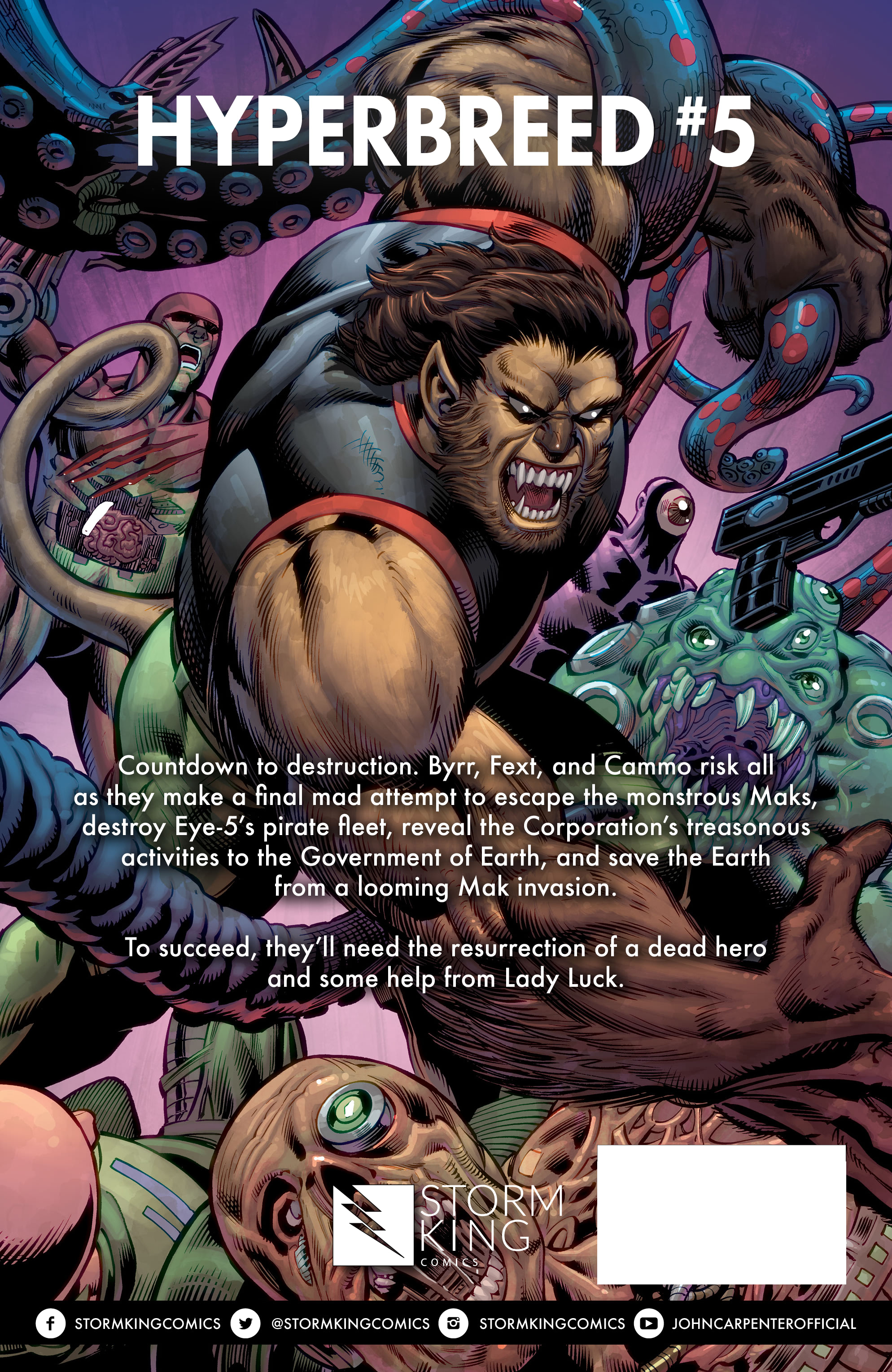 Read online John Carpenter Presents Storm Kids: Hyperbreed comic -  Issue #5 - 27