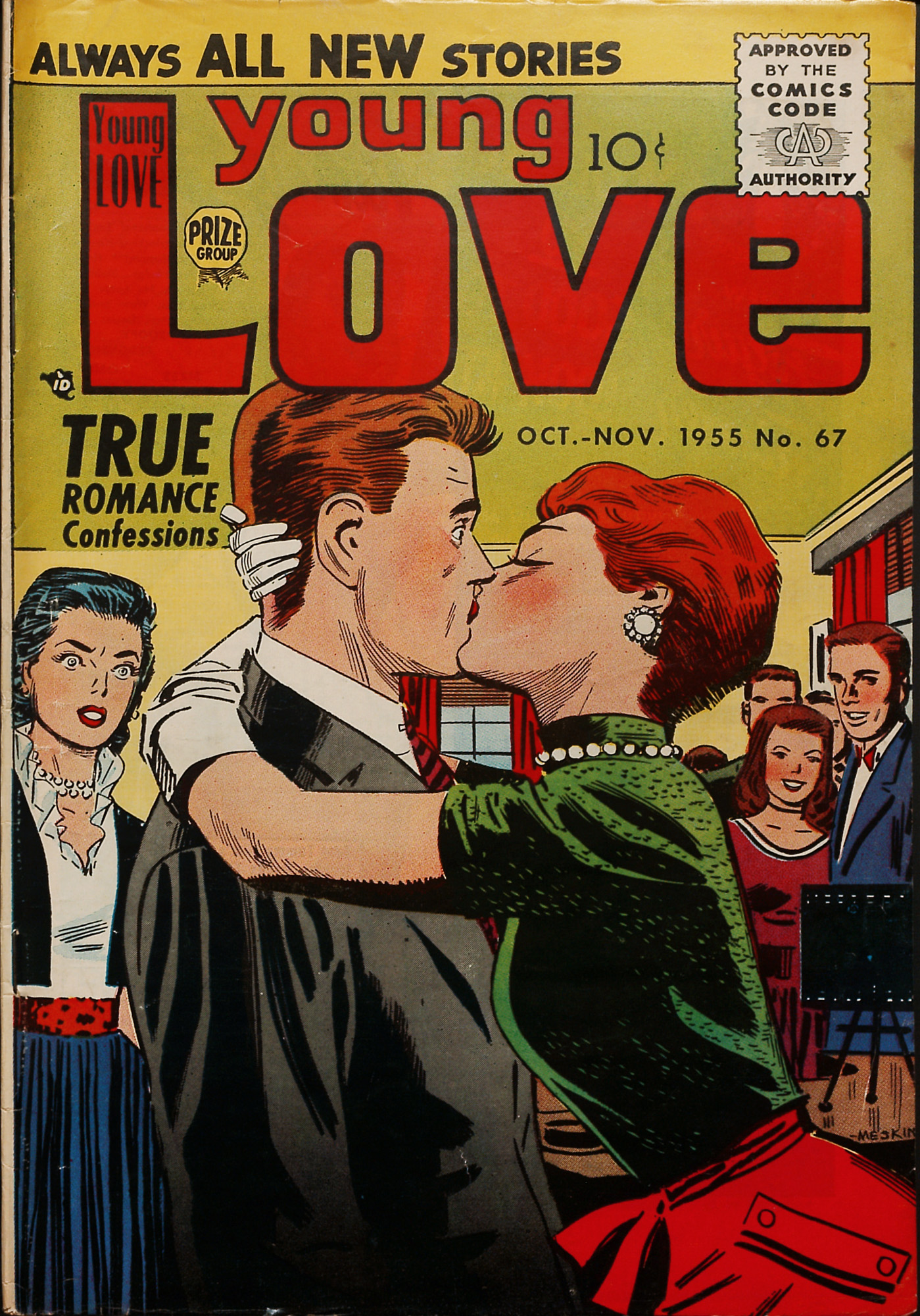Read online Young Love (1949) comic -  Issue #67 - 1
