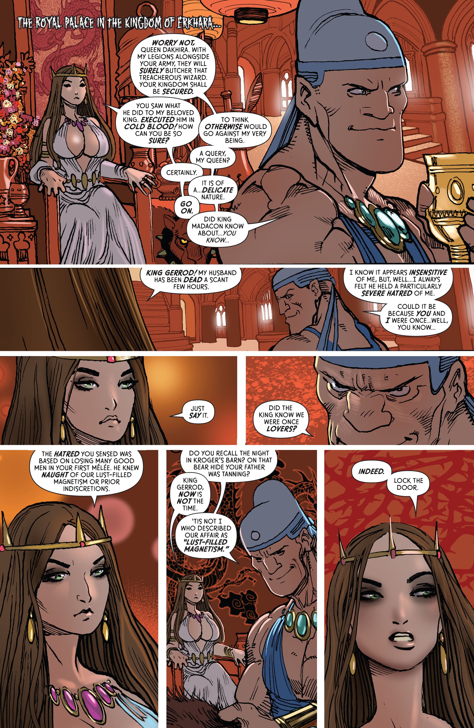 Read online The Invincible Red Sonja comic -  Issue #6 - 7