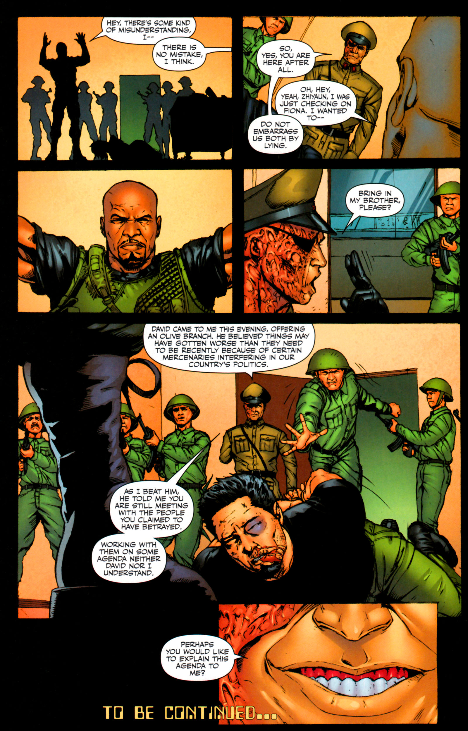 Read online Mercenaries comic -  Issue #2 - 27