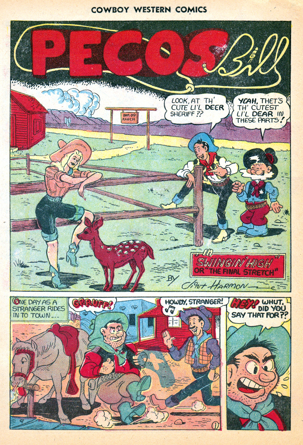 Read online Cowboy Western Comics (1948) comic -  Issue #29 - 24