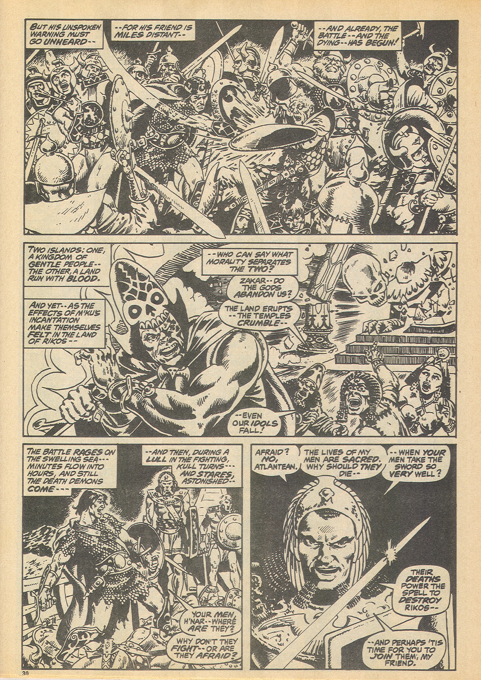 Read online The Savage Sword of Conan (1975) comic -  Issue #18 - 30
