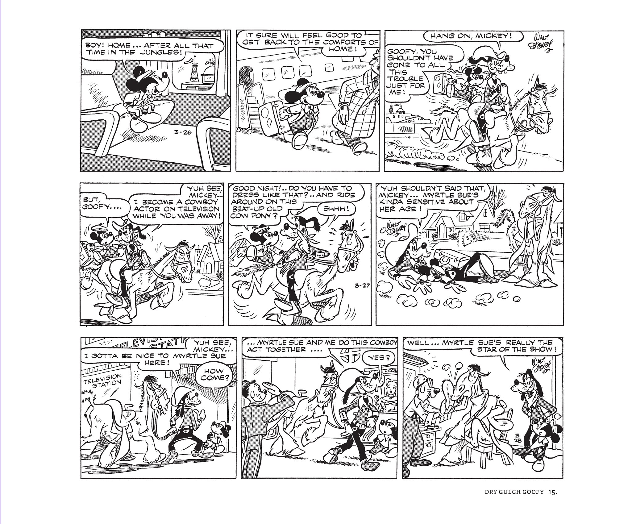 Read online Walt Disney's Mickey Mouse by Floyd Gottfredson comic -  Issue # TPB 11 (Part 1) - 15