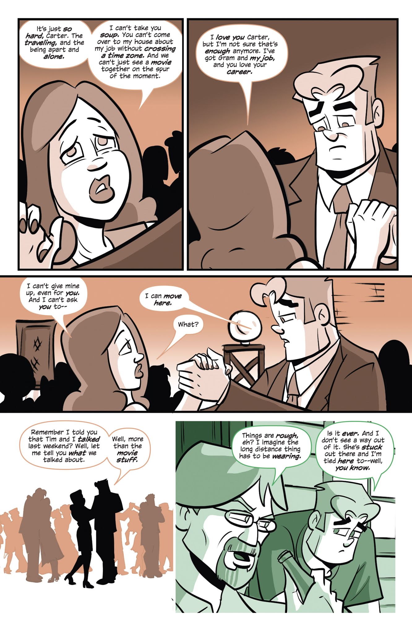 Read online Long Distance comic -  Issue #4 - 34