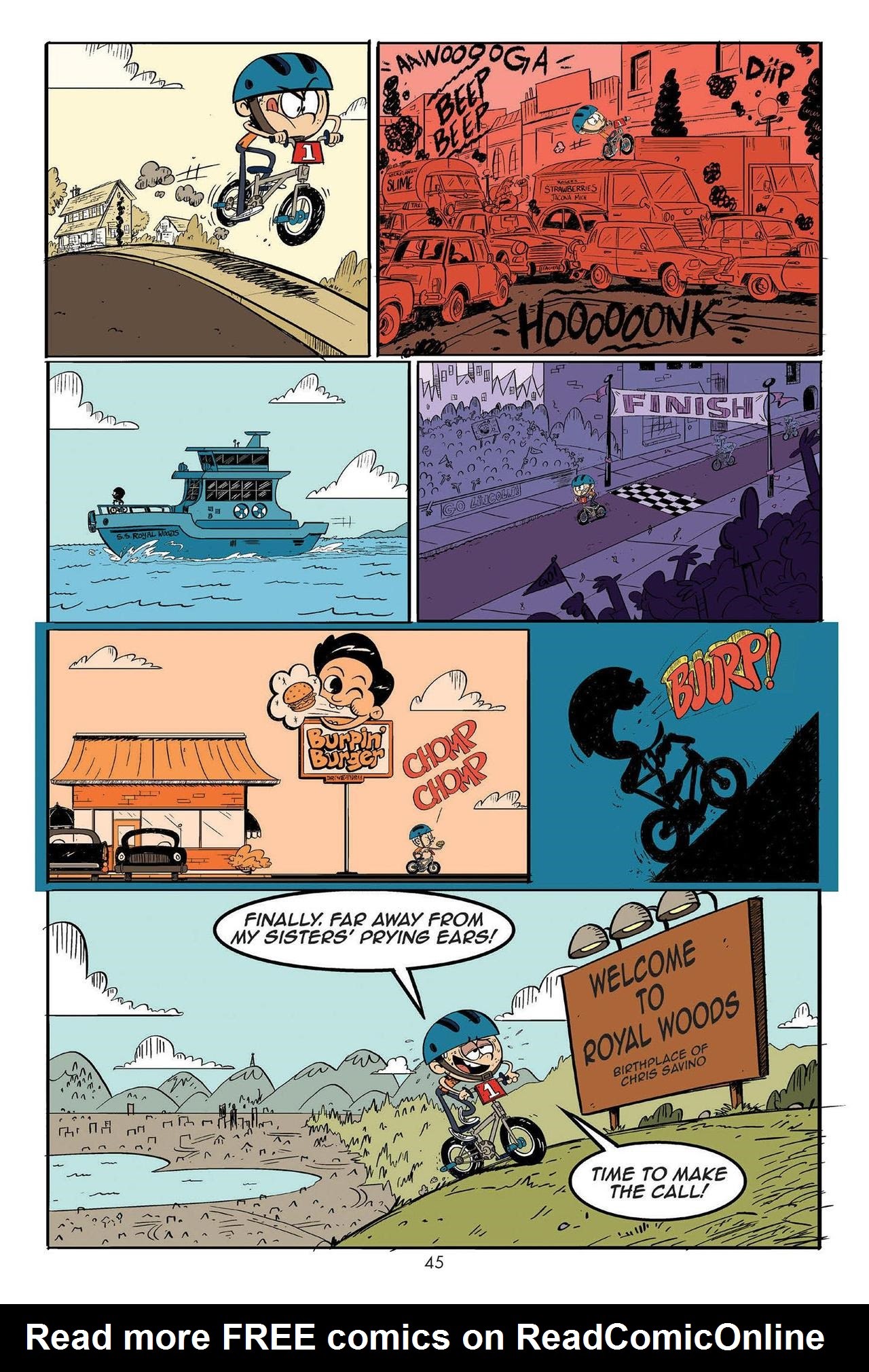 Read online The Loud House comic -  Issue #1 - 44
