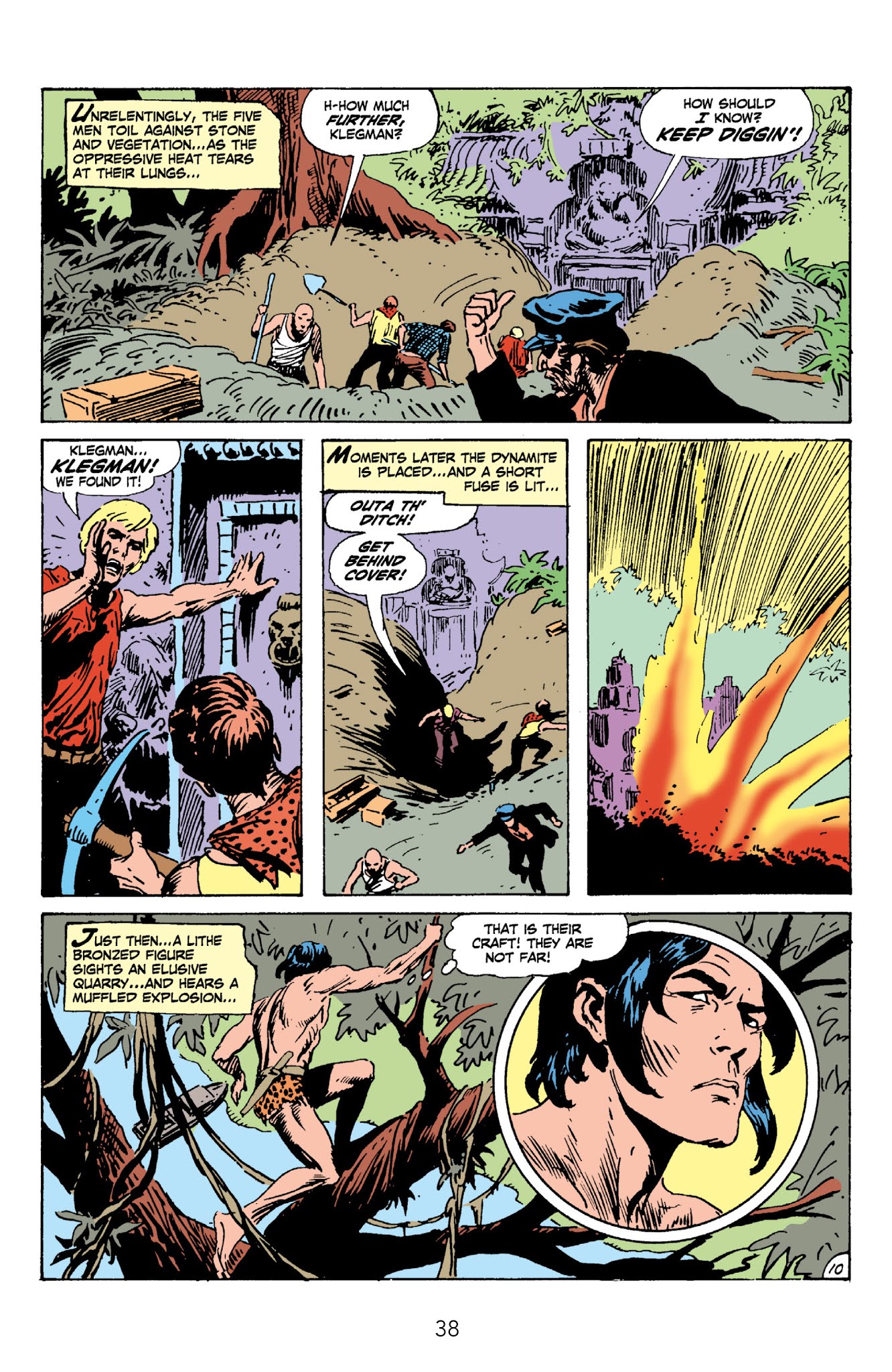 Read online Edgar Rice Burroughs' Tarzan The Joe Kubert Years comic -  Issue # TPB 2 (Part 1) - 40