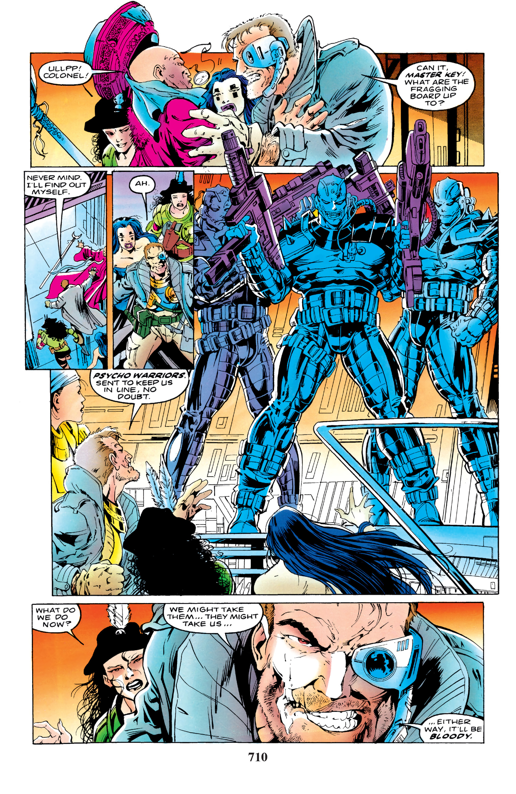 Read online Knights of Pendragon Omnibus comic -  Issue # TPB (Part 7) - 98