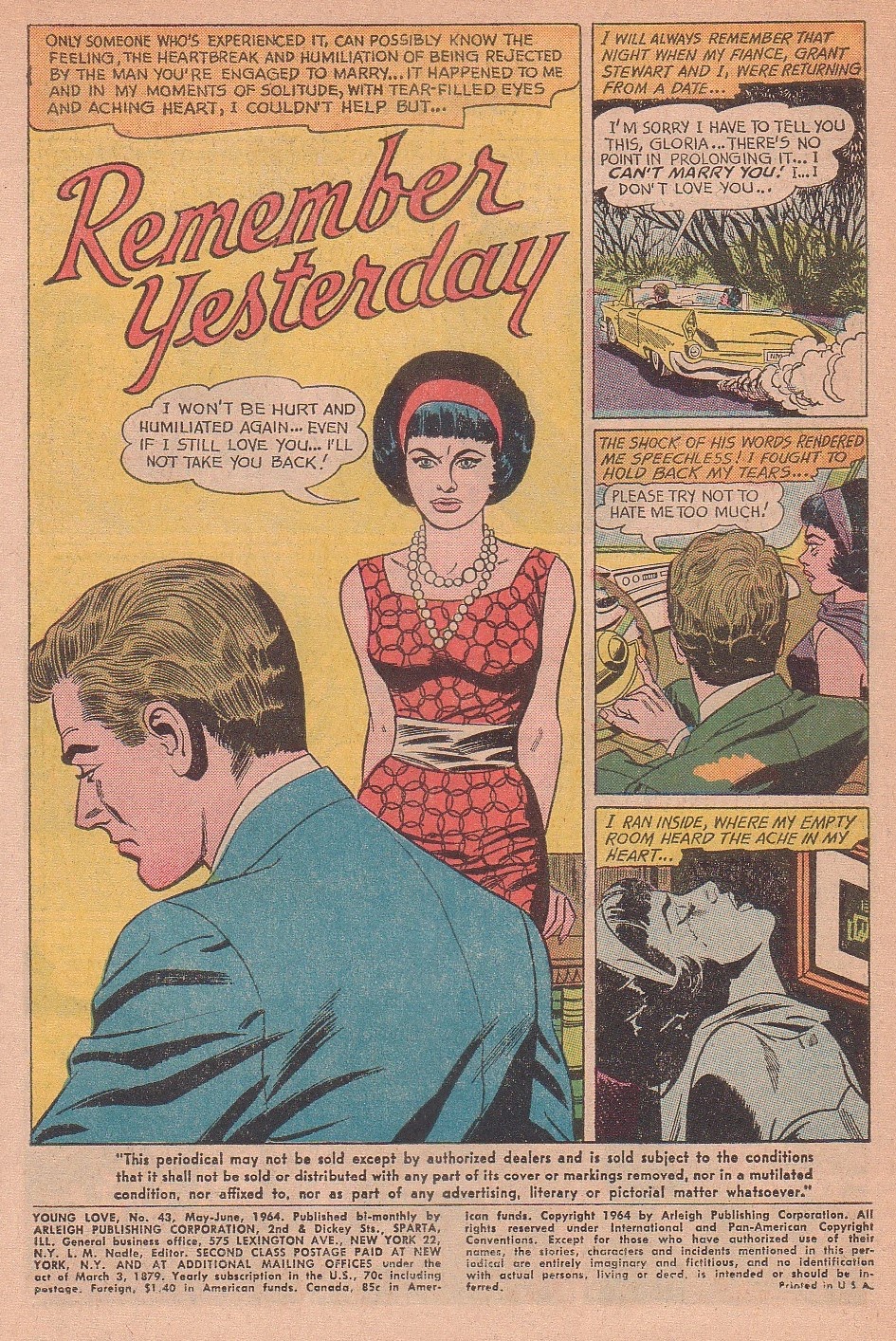Read online Young Love (1963) comic -  Issue #43 - 3