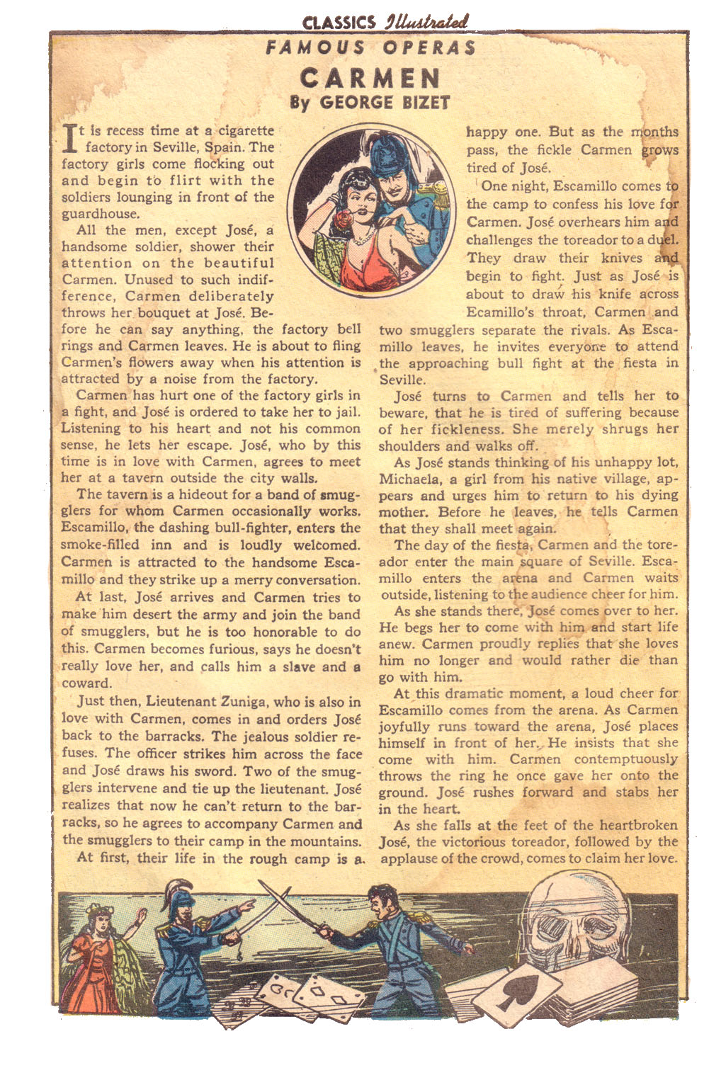 Read online Classics Illustrated comic -  Issue #49 - 50