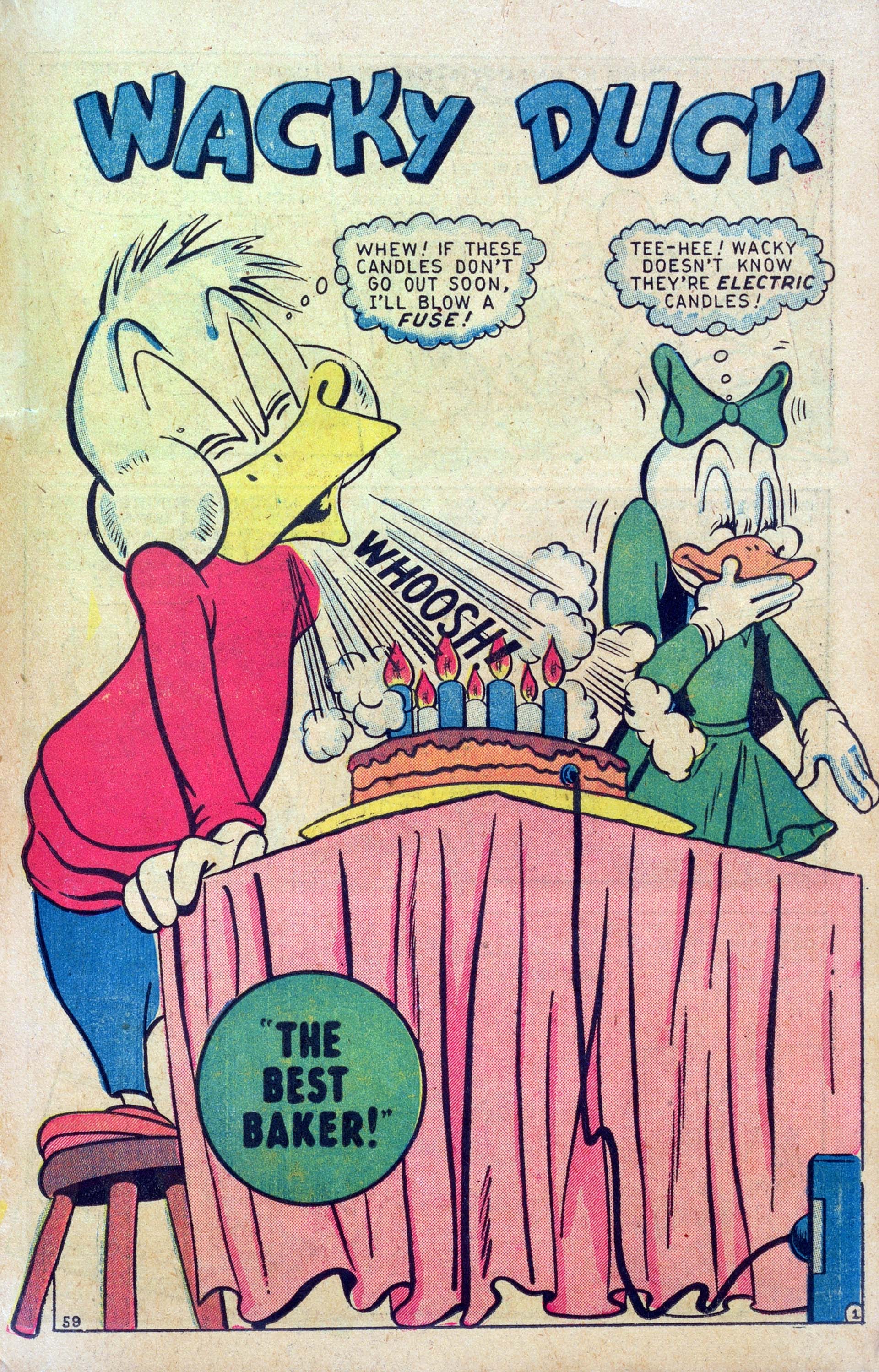 Read online Wacky Duck (1948) comic -  Issue #2 - 25