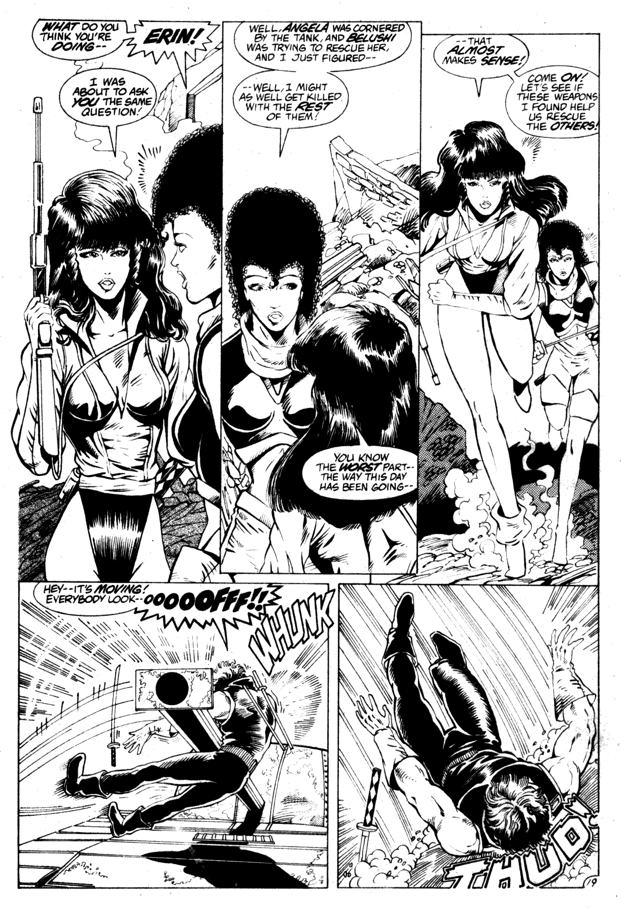 Read online Ex-Mutants (1986) comic -  Issue #7 - 25