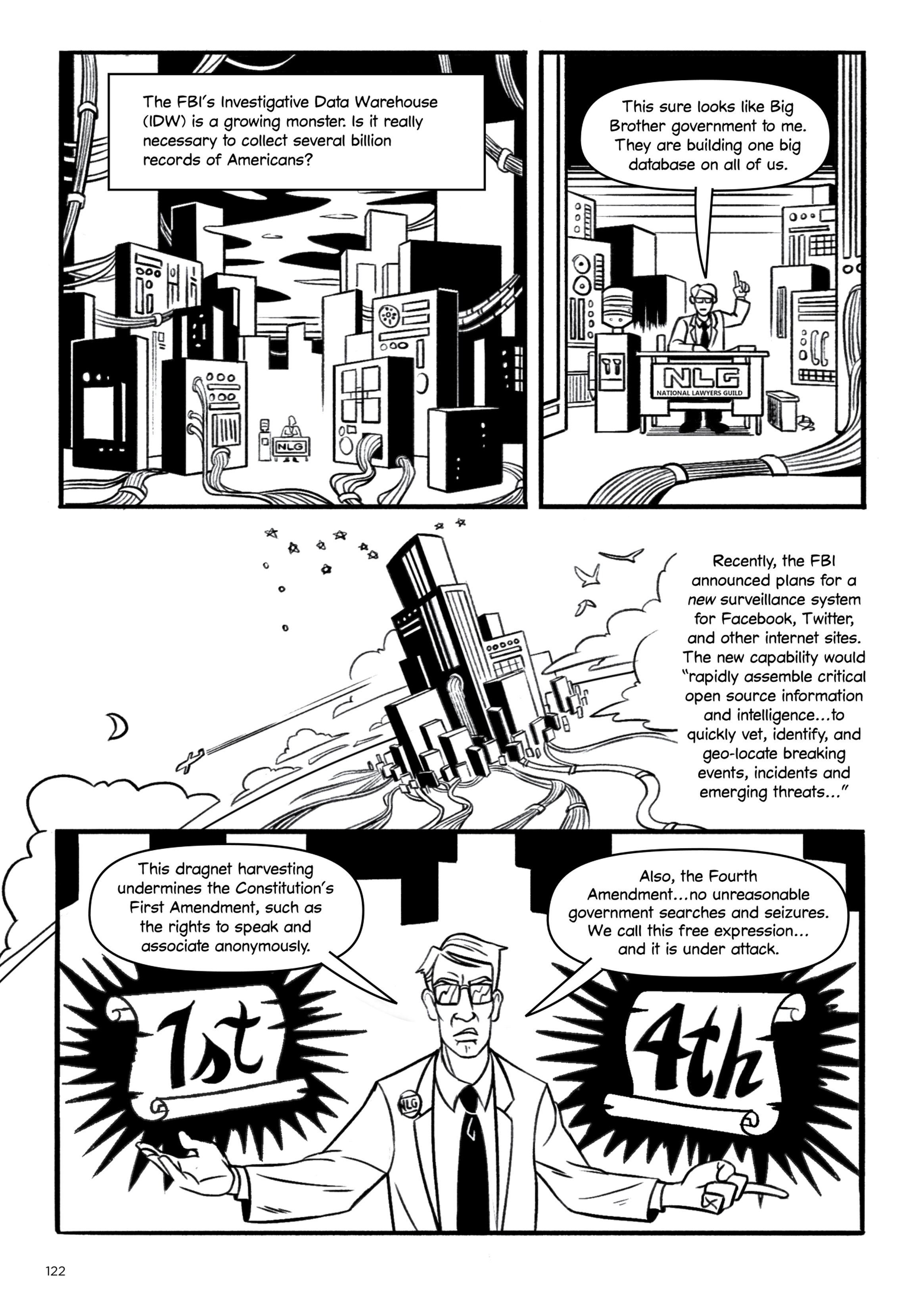 Read online The Machine Never Blinks: A Graphic History of Spying and Surveillance comic -  Issue # TPB - 132