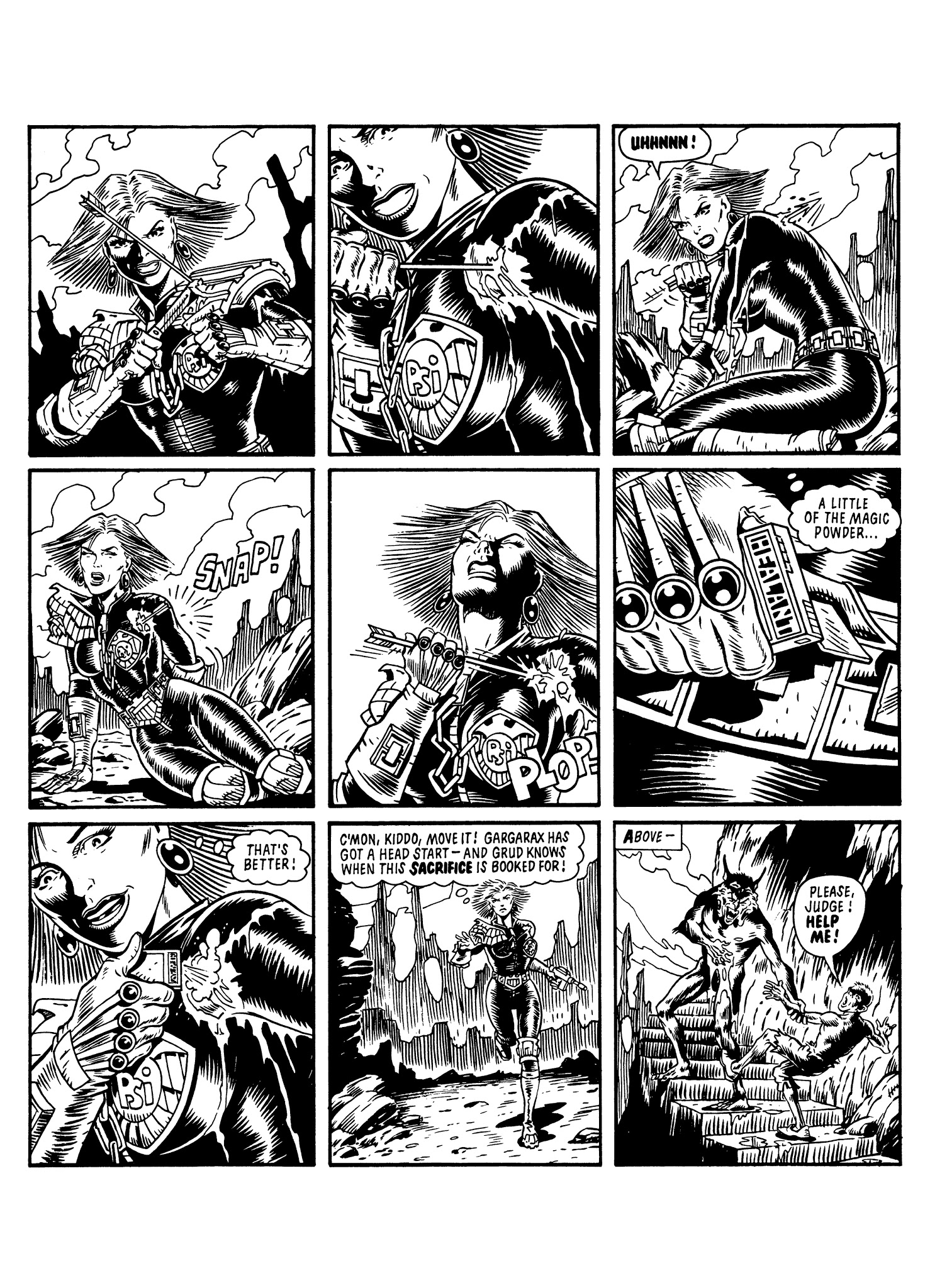 Read online Judge Anderson: The Psi Files comic -  Issue # TPB 1 - 100