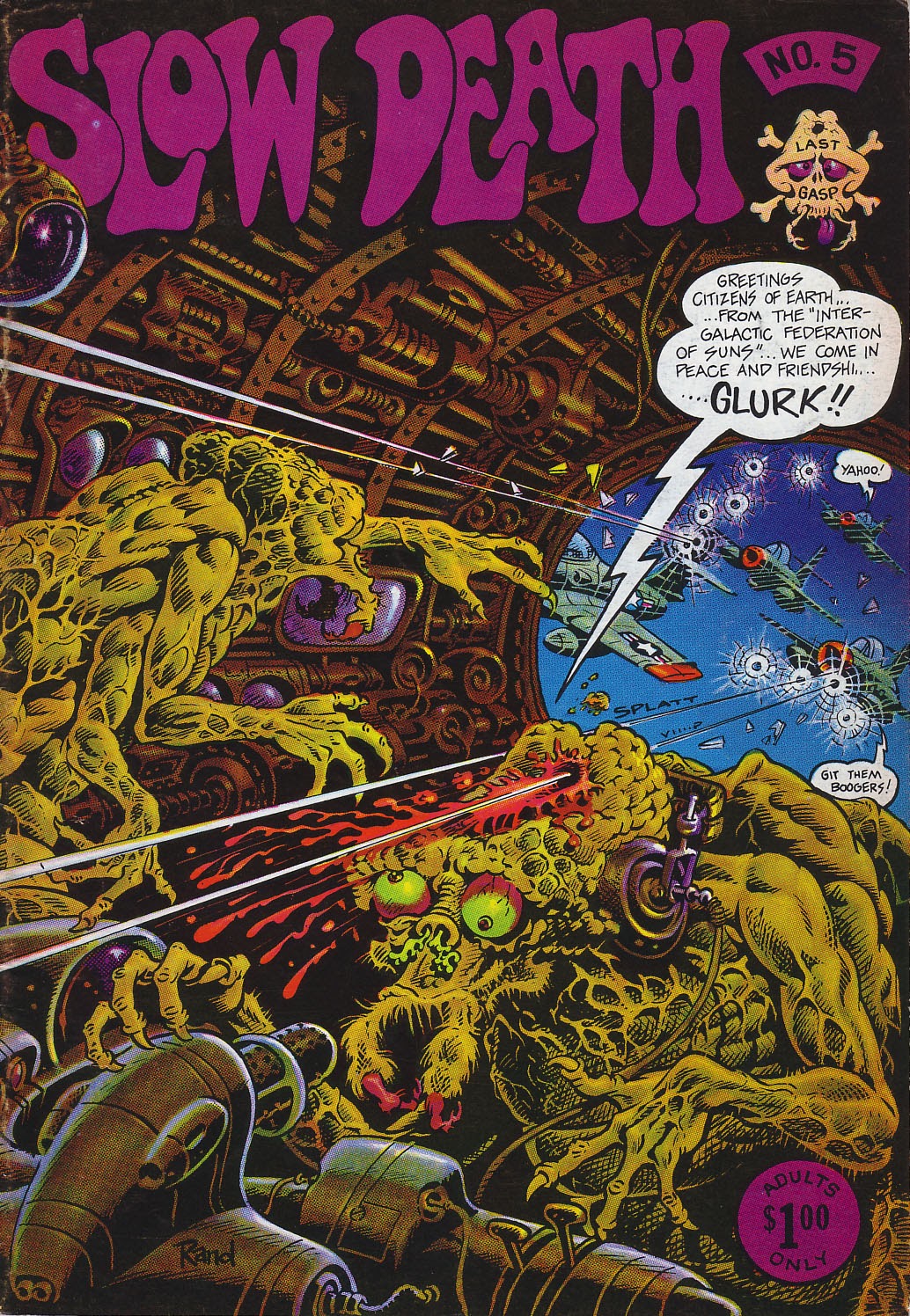 Read online Slow Death comic -  Issue #5 - 1