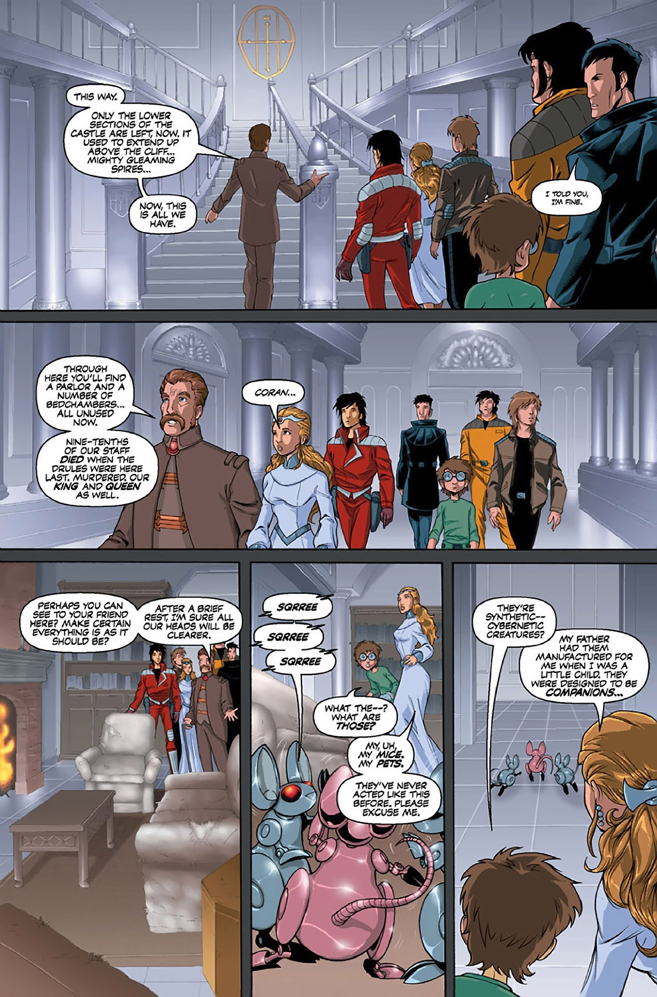 Read online Voltron: Defender of the Universe (Existed) comic -  Issue #3 - 21