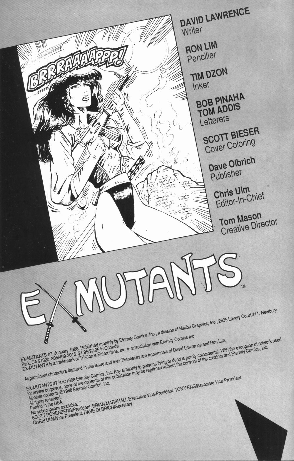 Read online Ex-Mutants (1986) comic -  Issue #7 - 3