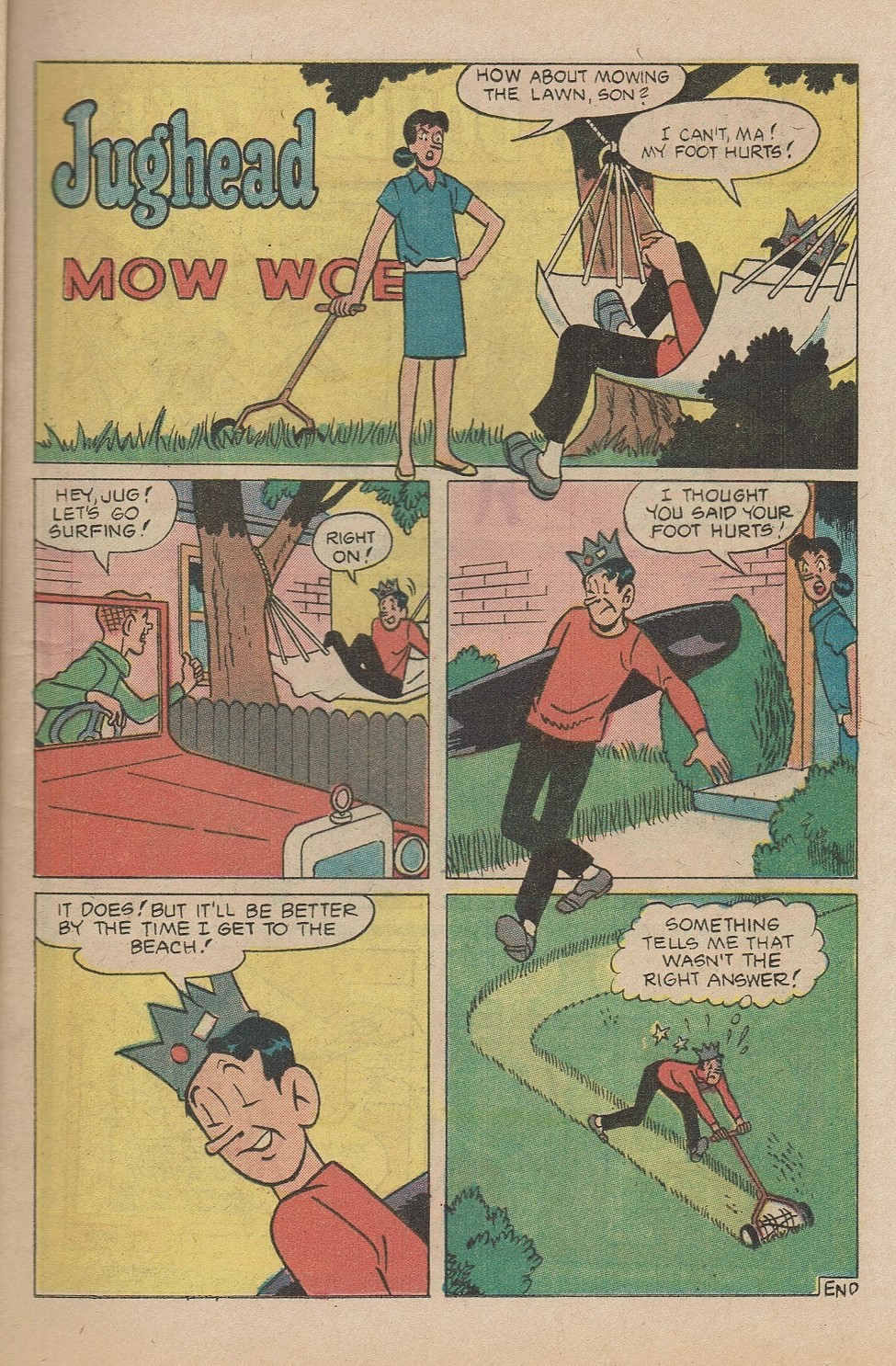 Read online Jughead's Jokes comic -  Issue #31 - 17