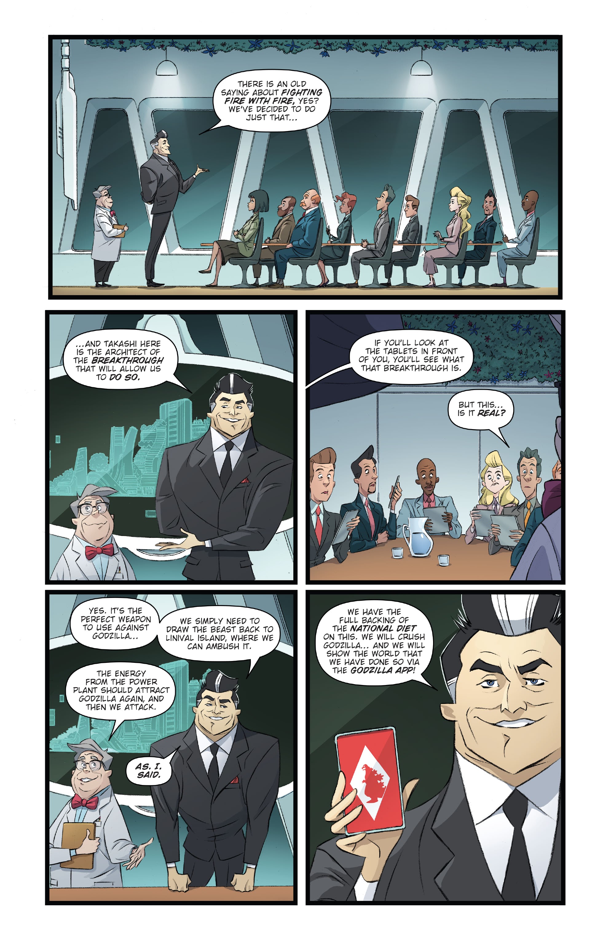 Read online Godzilla: Monsters & Protectors comic -  Issue #3 - 13