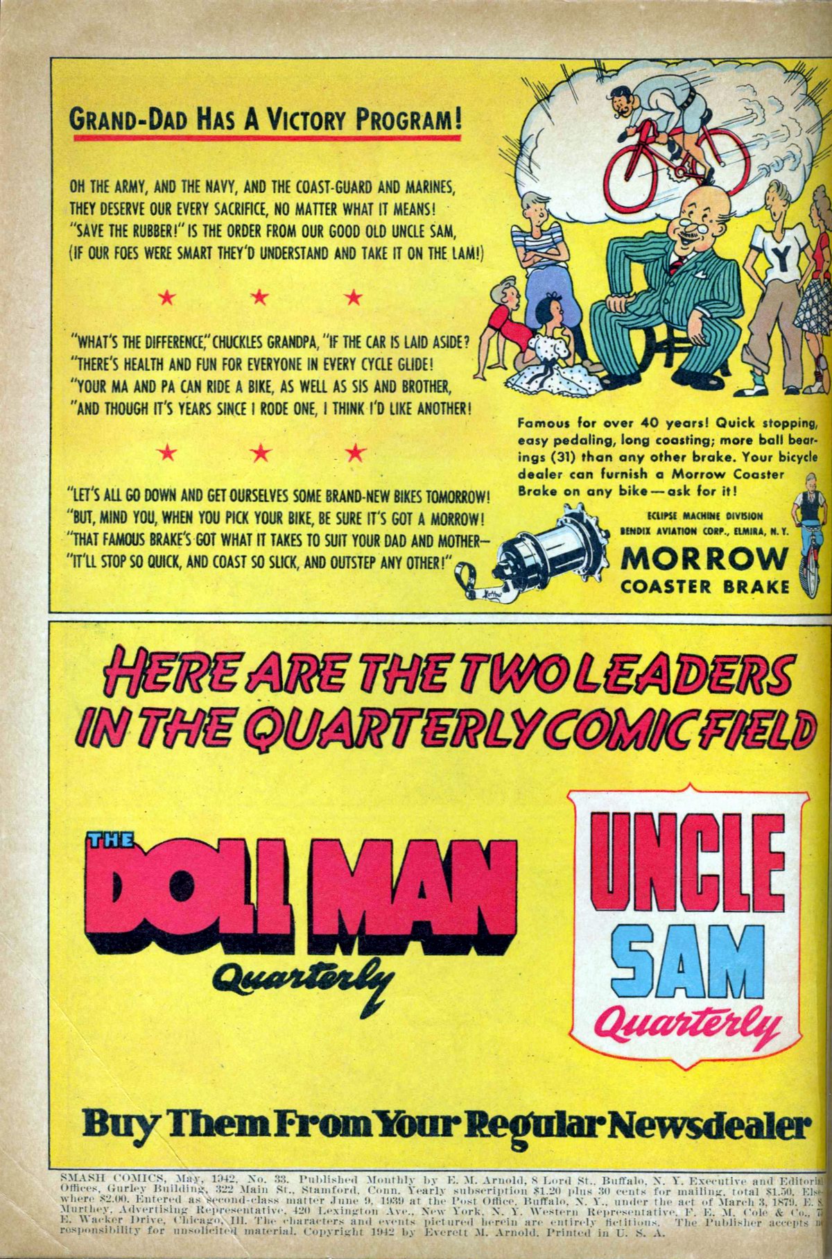 Read online Smash Comics comic -  Issue #33 - 2