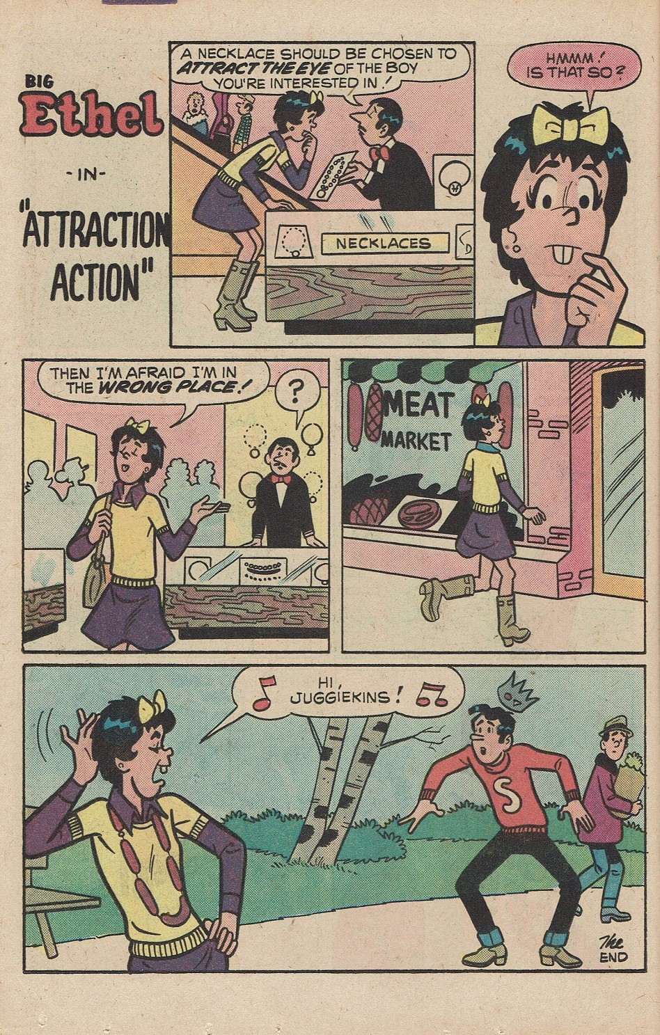 Read online Jughead's Jokes comic -  Issue #74 - 16