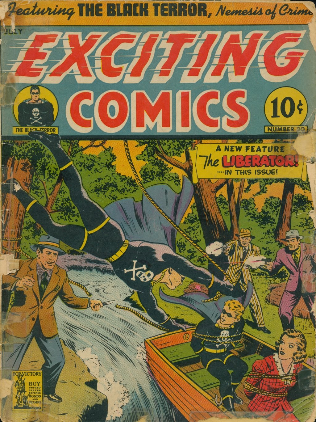 Read online Exciting Comics comic -  Issue #20 - 1