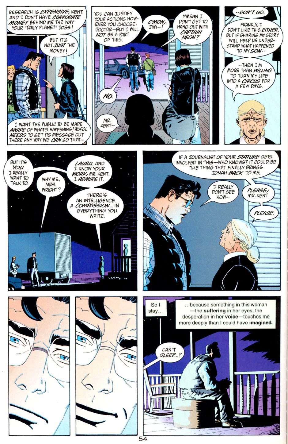 Read online Superman: The Kansas Sighting comic -  Issue #1 - 56