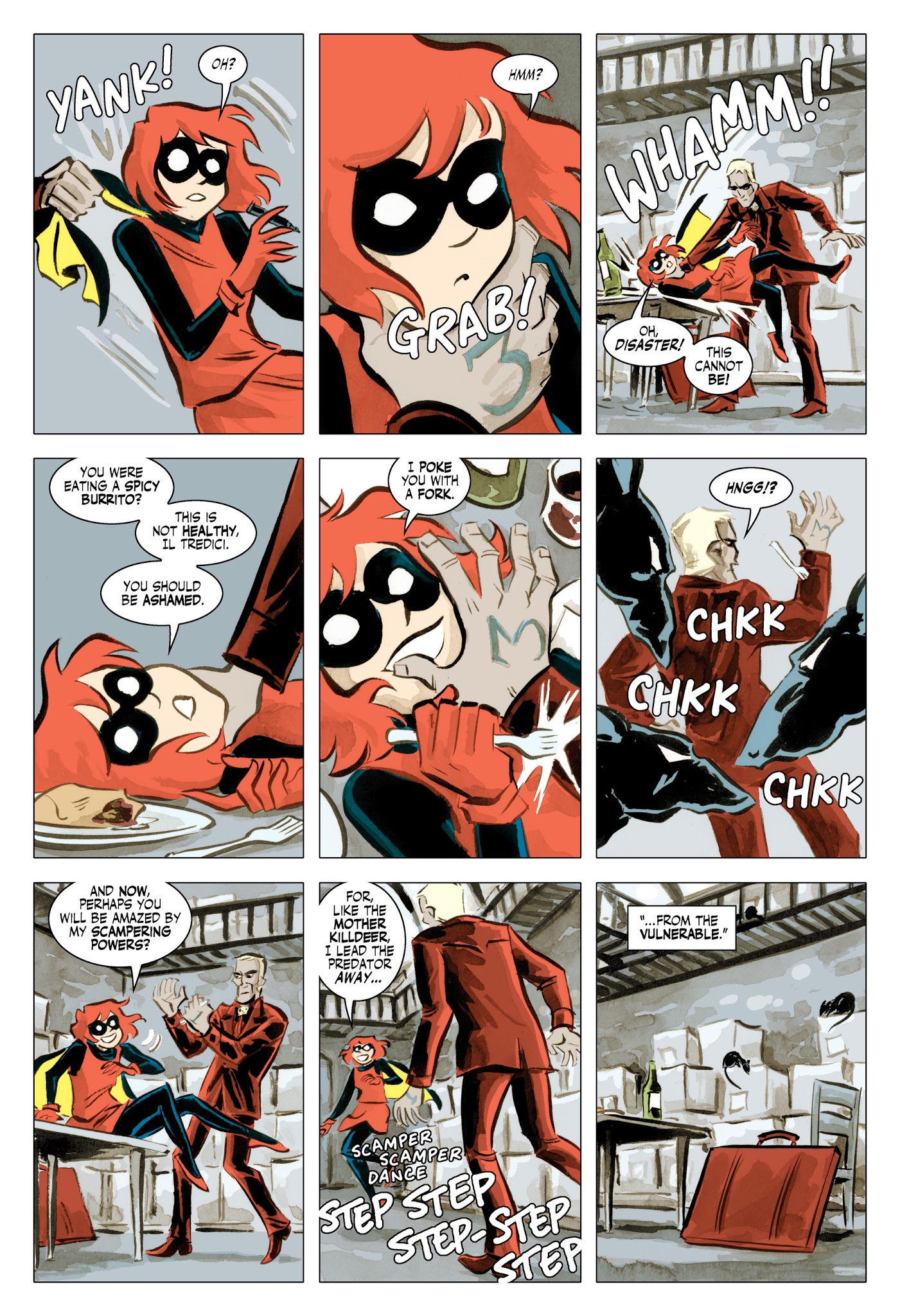 Read online Bandette (2012) comic -  Issue #17 - 5