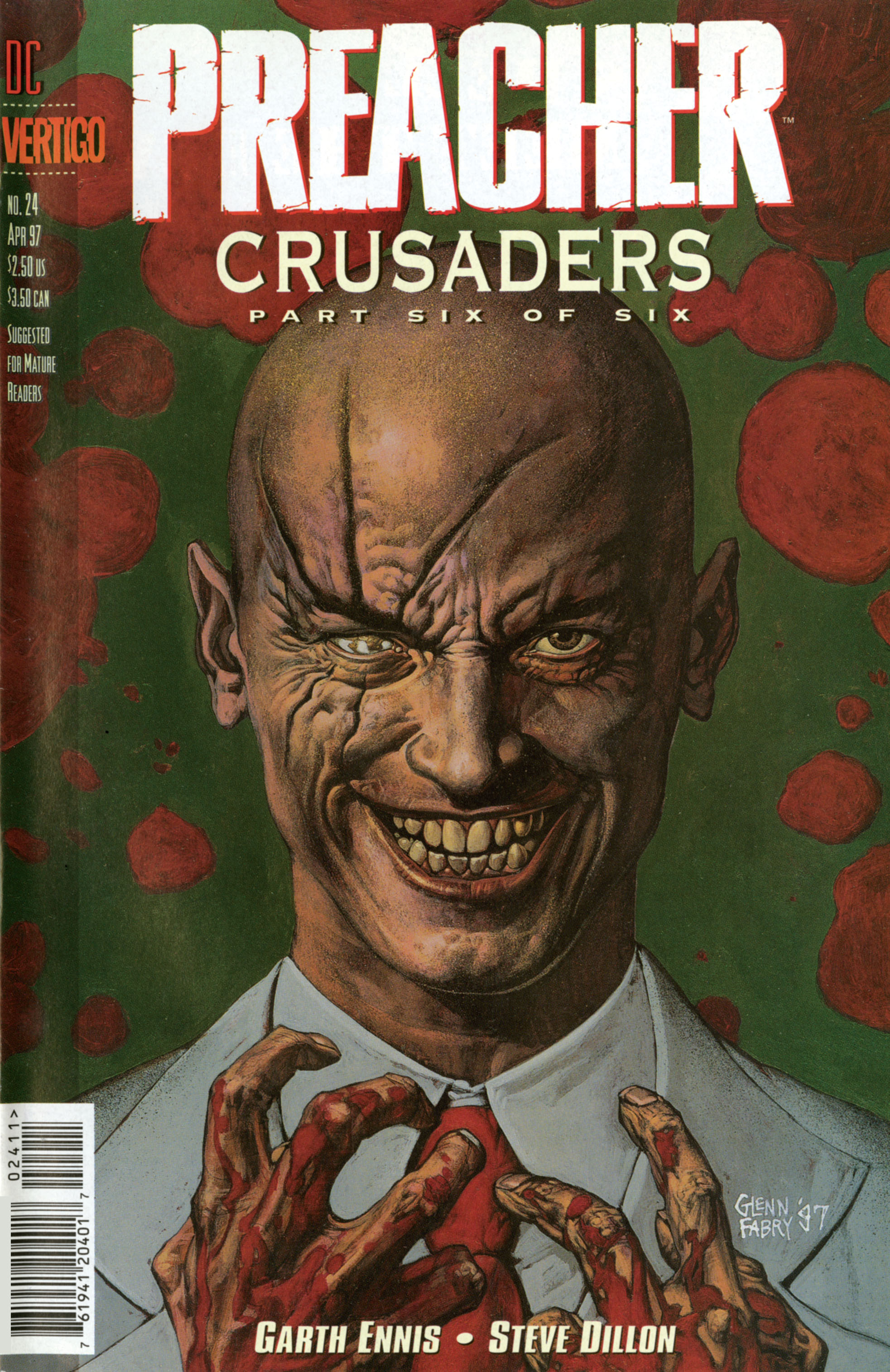 Read online Preacher comic -  Issue #24 - 1