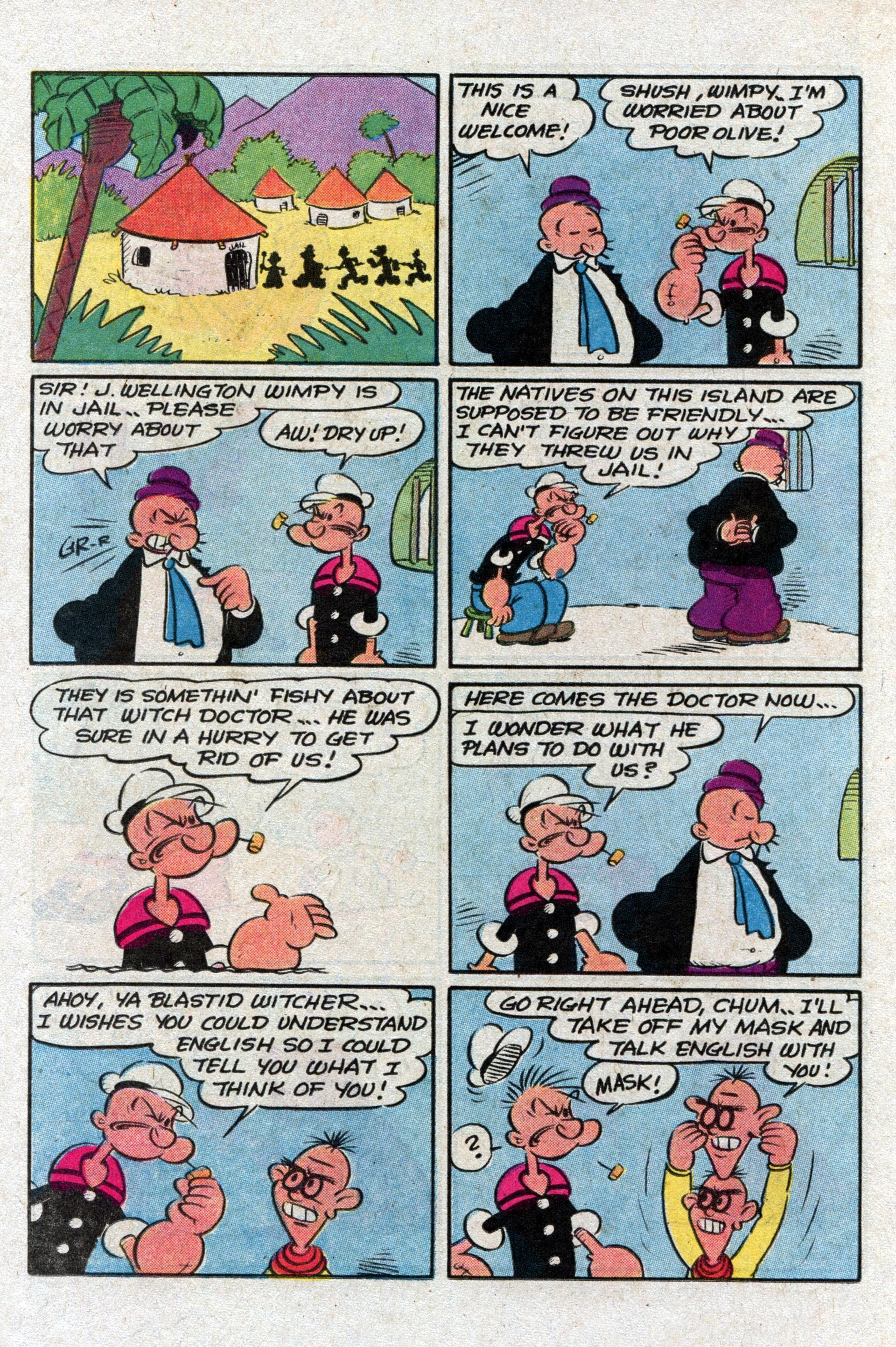 Read online Popeye (1948) comic -  Issue #170 - 14