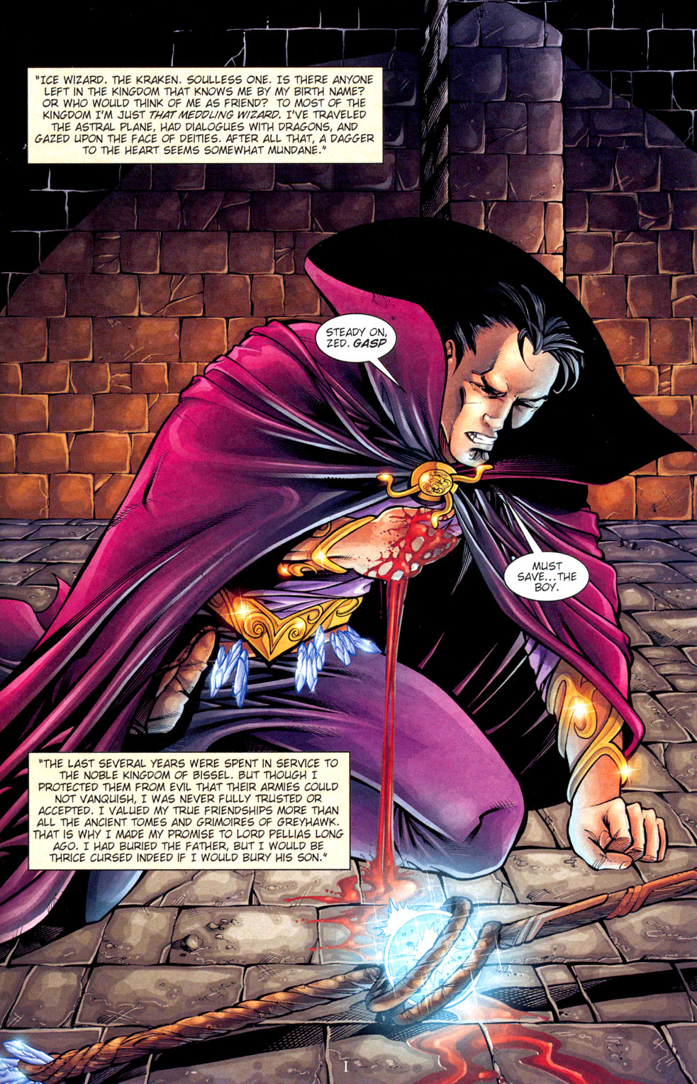Read online Dungeons & Dragons: Tempests Gate comic -  Issue #3 - 3