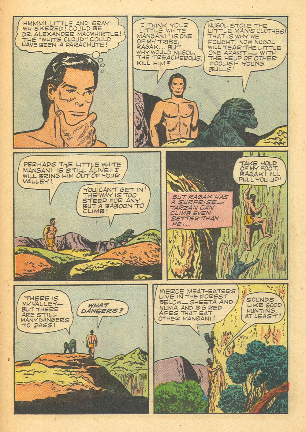 Read online Tarzan (1948) comic -  Issue #32 - 21