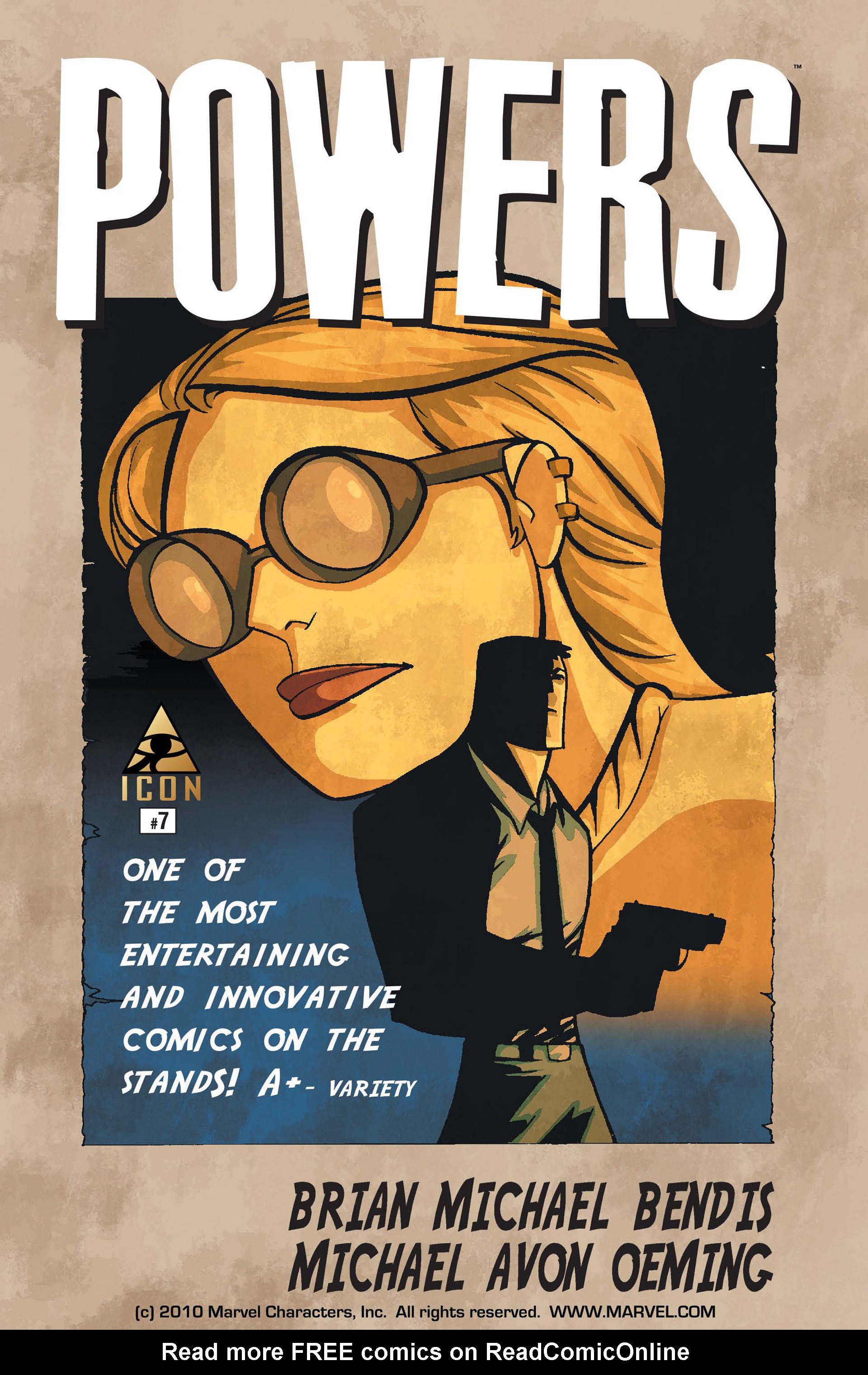 Read online Powers (2004) comic -  Issue #7 - 1