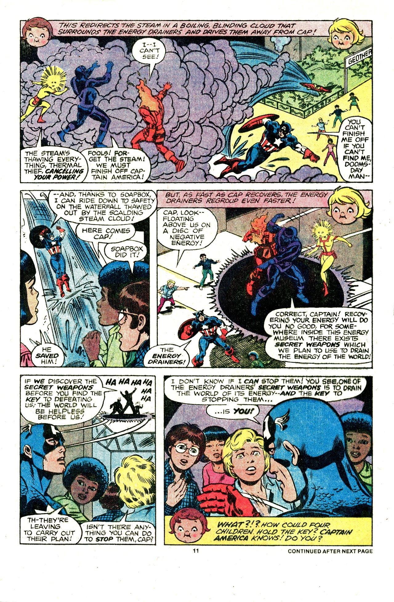 Read online Captain America and The Campbell Kids comic -  Issue # Full - 13
