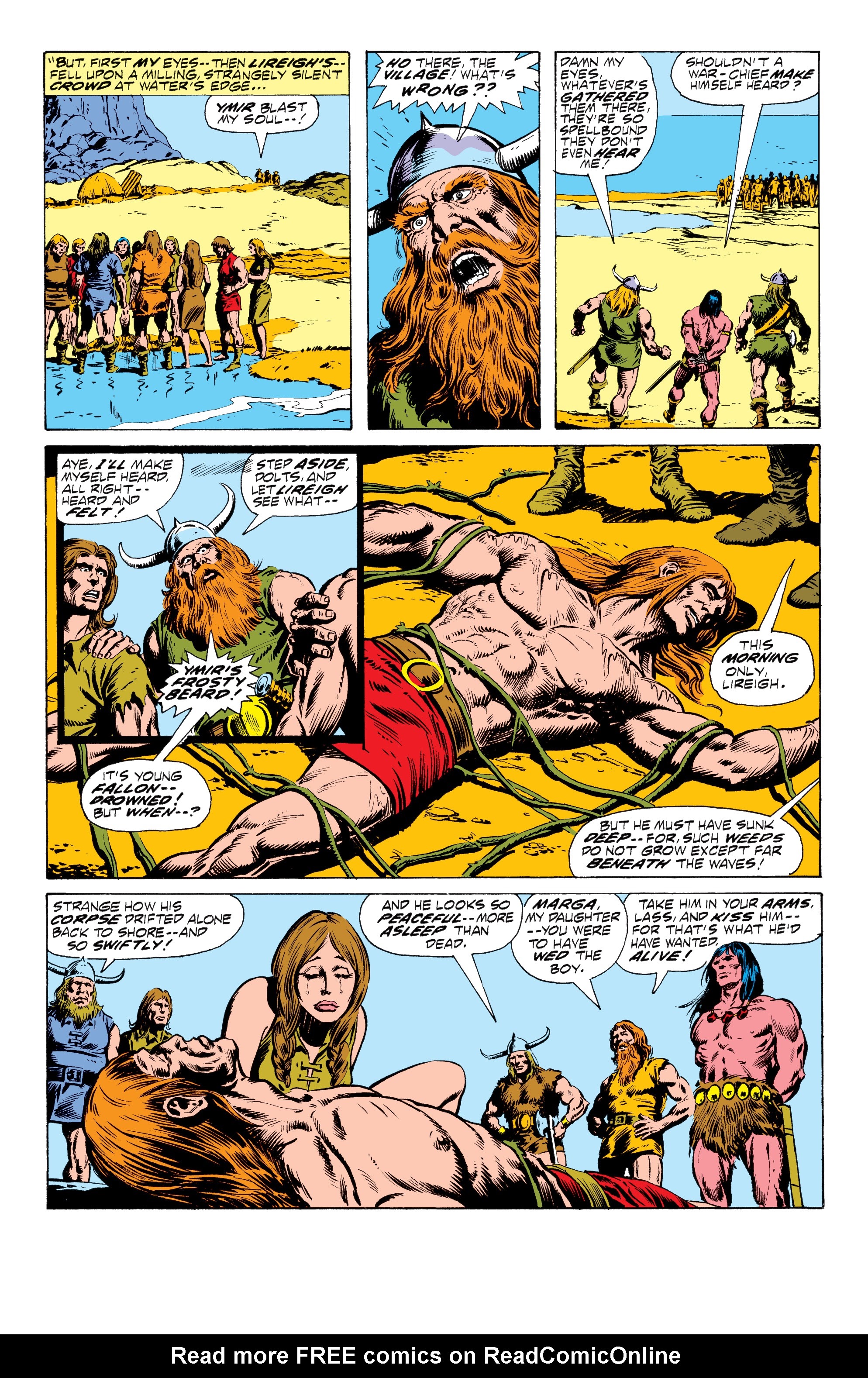 Read online Conan the Barbarian Epic Collection: The Original Marvel Years - Of Once and Future Kings comic -  Issue # TPB (Part 2) - 79