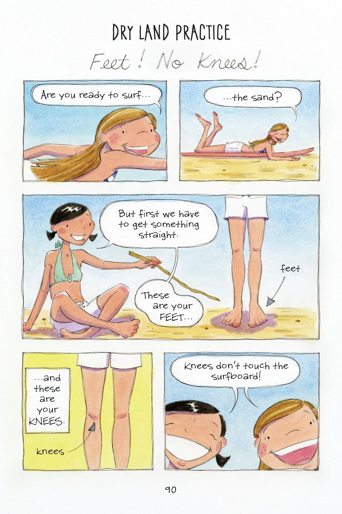 Read online The Science of Surfing: A Surfside Girls Guide to the Ocean comic -  Issue # TPB - 90