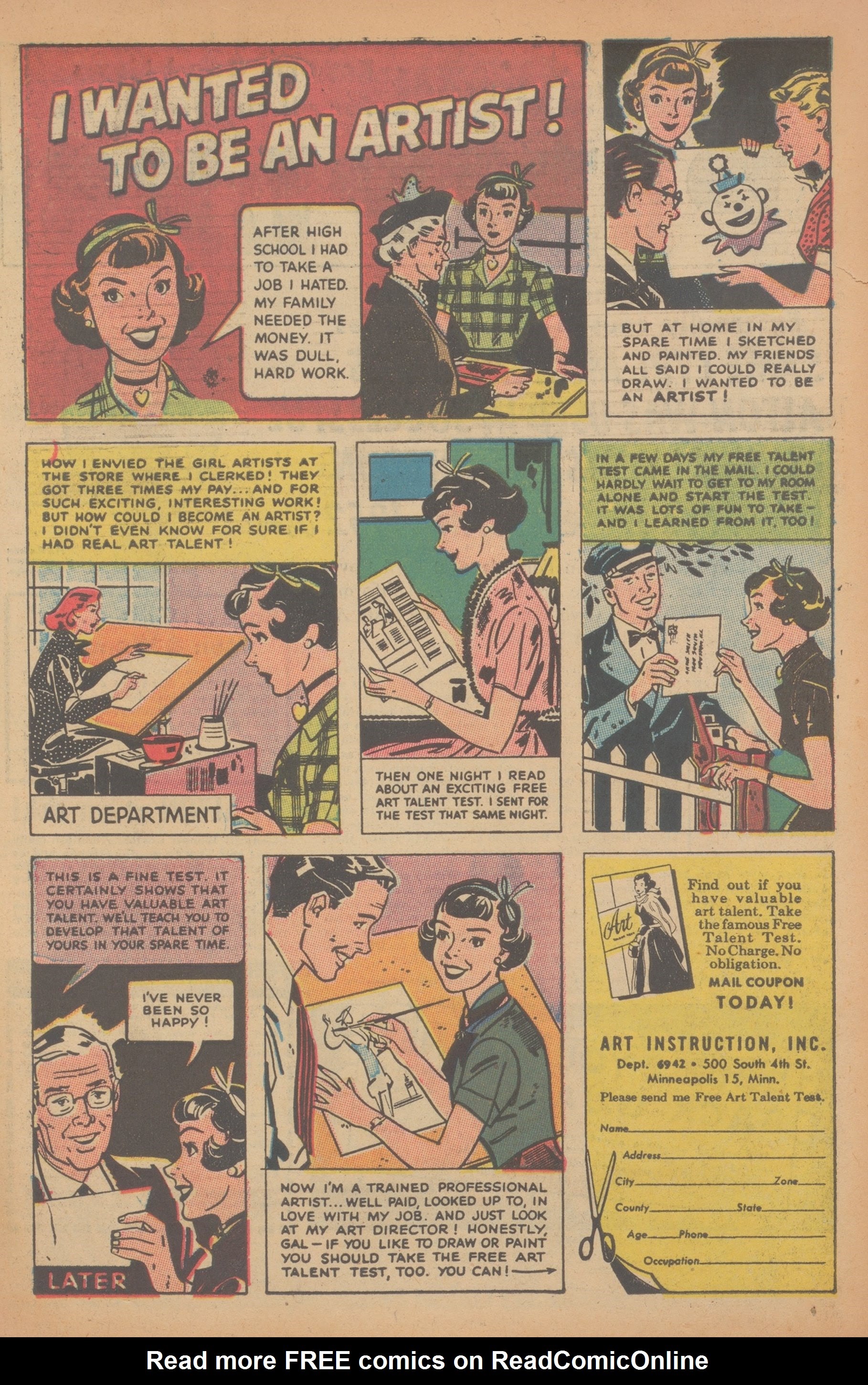 Read online Love Romances comic -  Issue #24 - 34