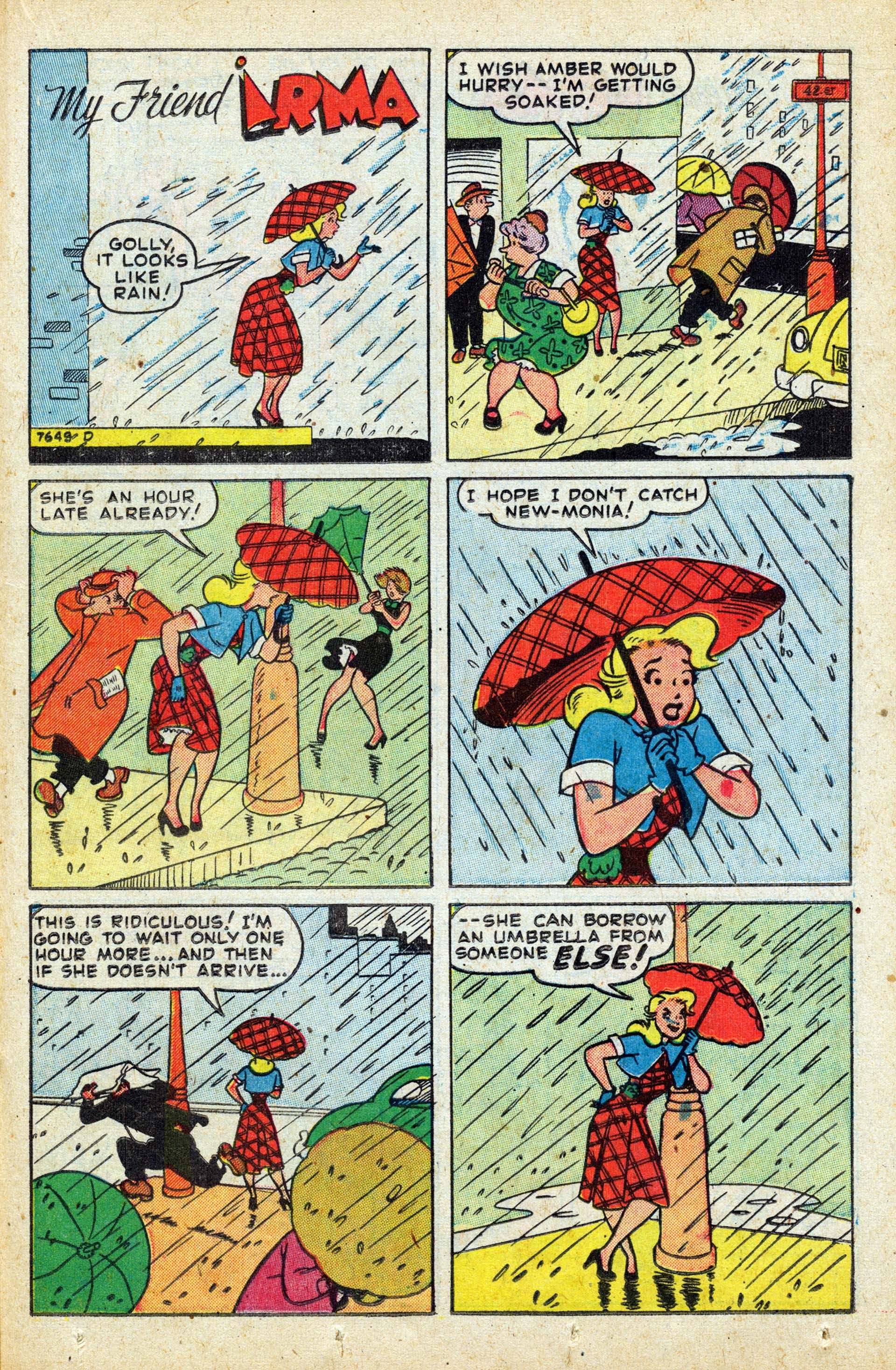 Read online My Friend Irma comic -  Issue #6 - 29