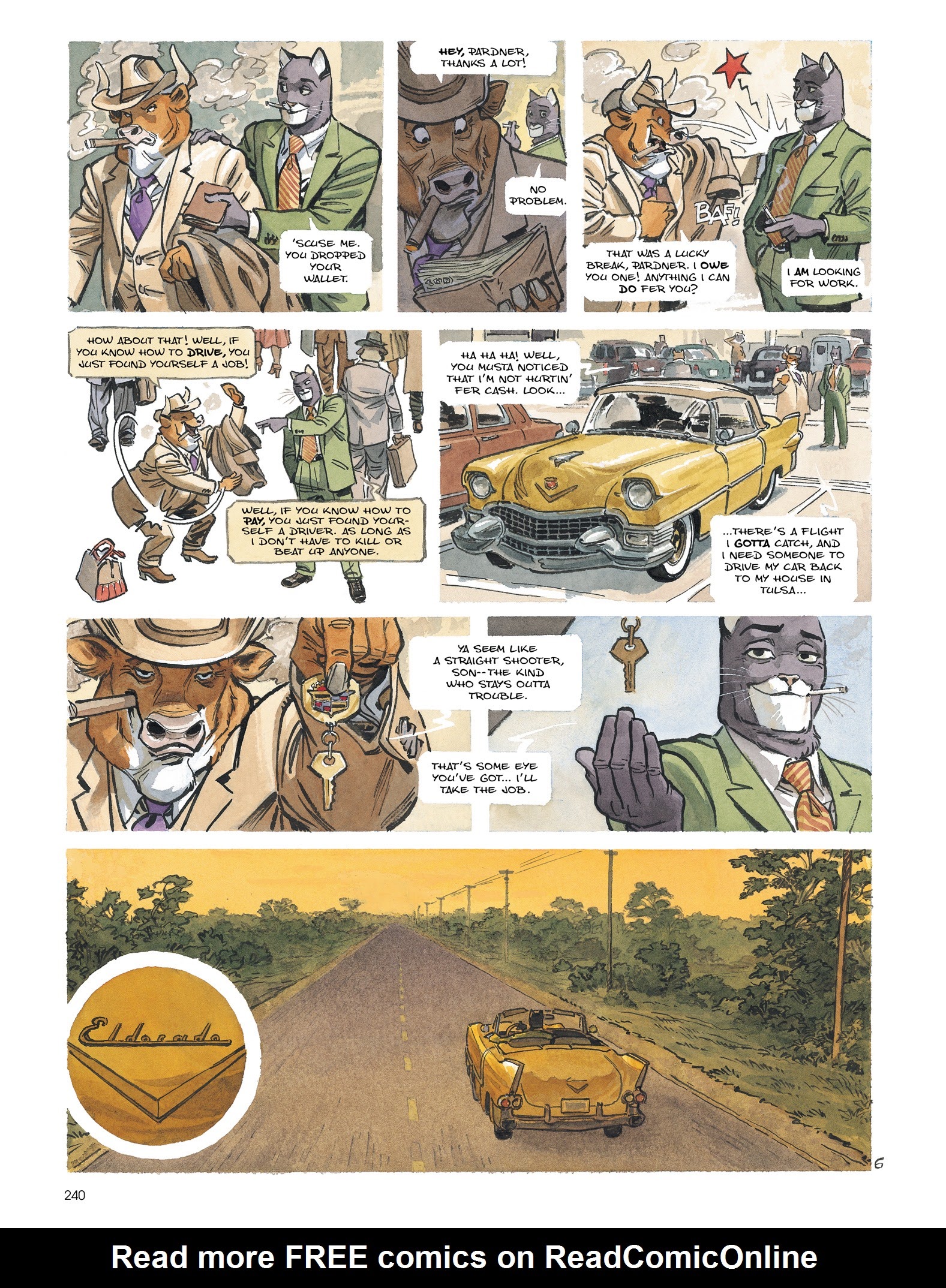 Read online Blacksad: The Collected Stories comic -  Issue # TPB (Part 3) - 42