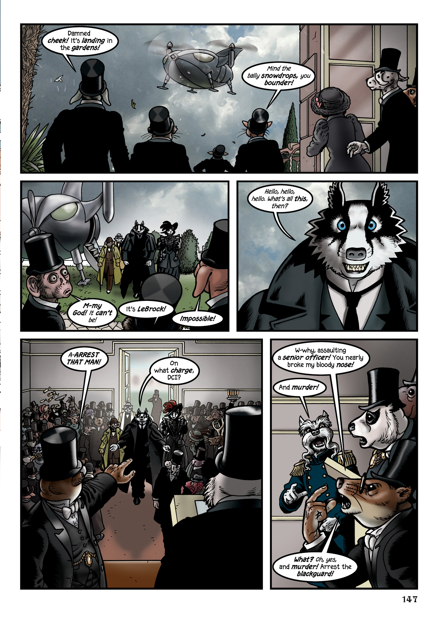 Read online Grandville Force Majeur comic -  Issue # TPB (Part 2) - 50