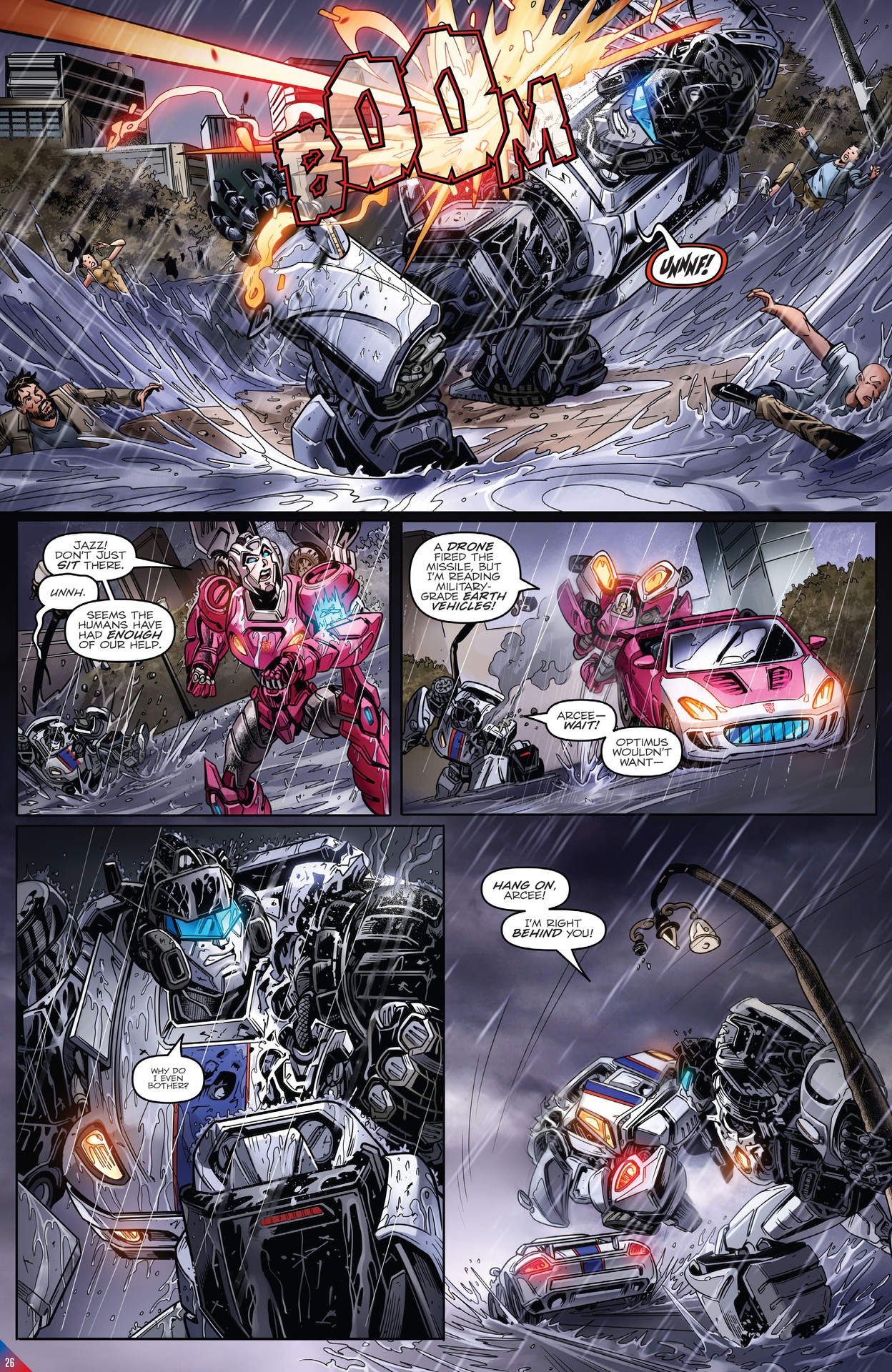 Read online Transformers: The IDW Collection Phase Three comic -  Issue # TPB 1 (Part 1) - 26