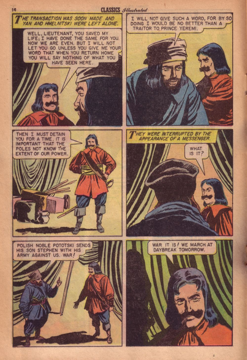 Read online Classics Illustrated comic -  Issue #146 - 16