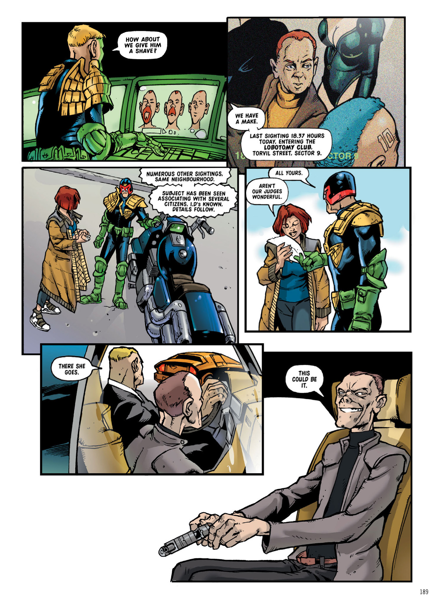 Read online Judge Dredd: The Complete Case Files comic -  Issue # TPB 30 - 191