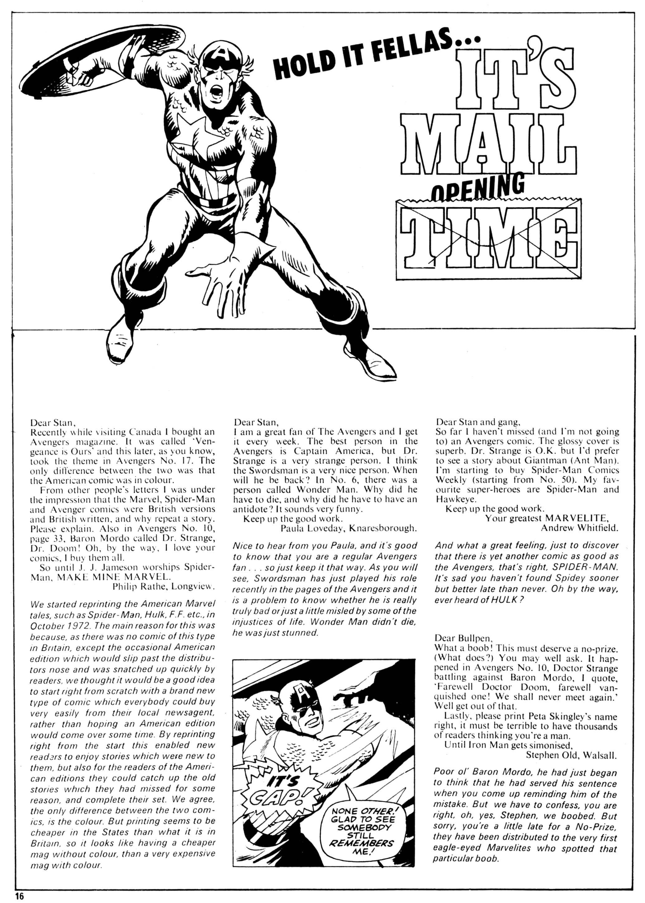 Read online The Avengers (1973) comic -  Issue #27 - 16