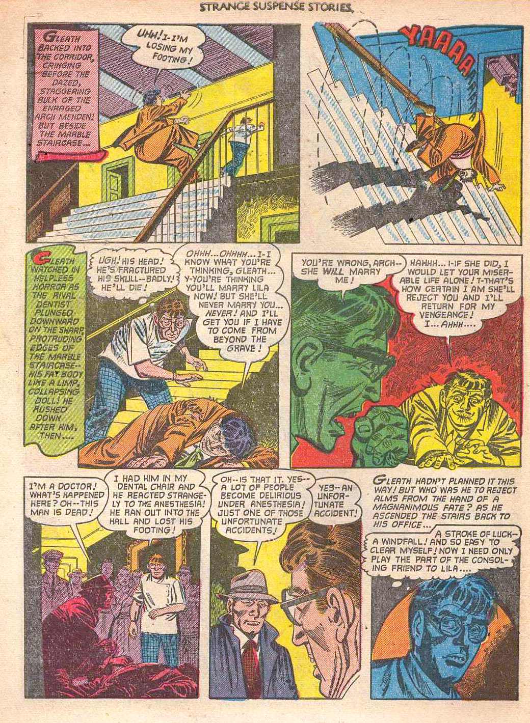 Read online Strange Suspense Stories (1952) comic -  Issue #2 - 6