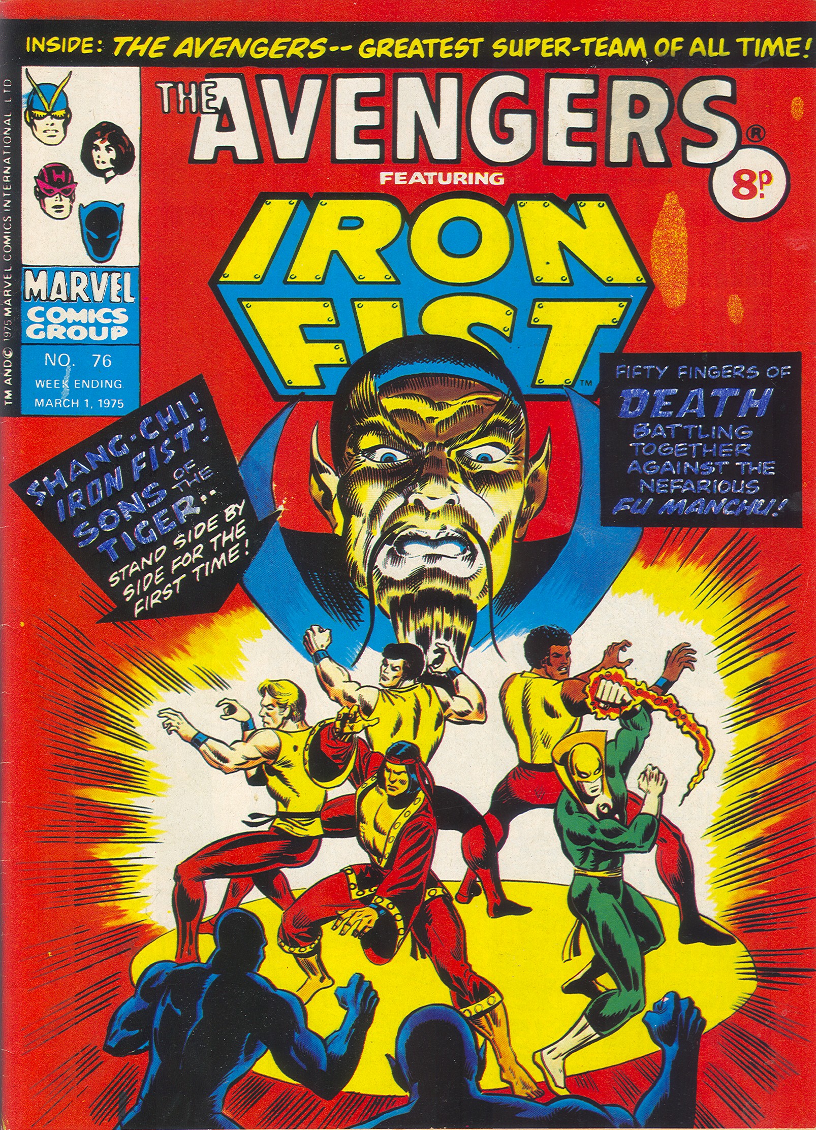 Read online The Avengers (1973) comic -  Issue #76 - 1