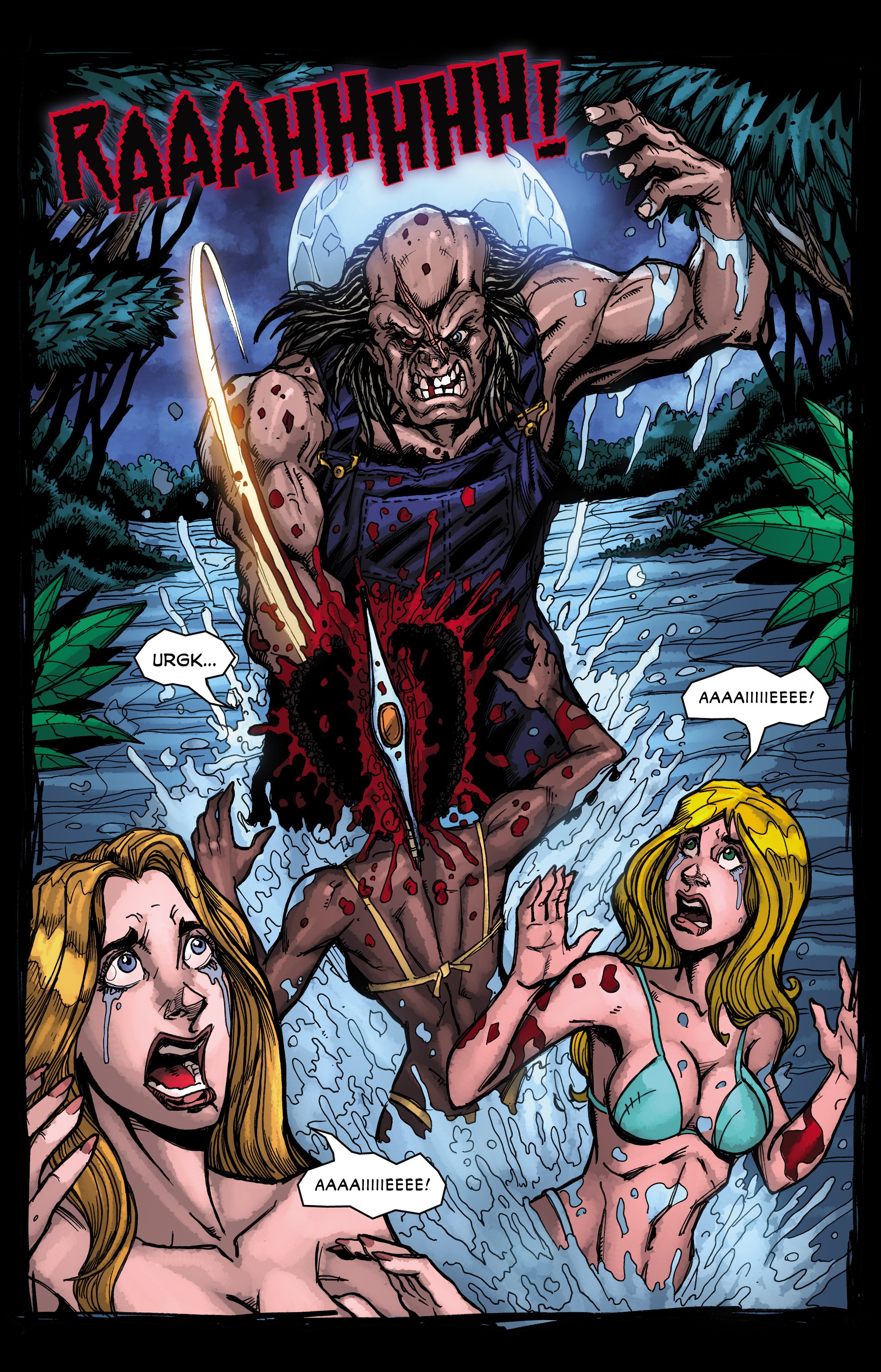 Read online Hatchet: Vengeance comic -  Issue #1 - 12